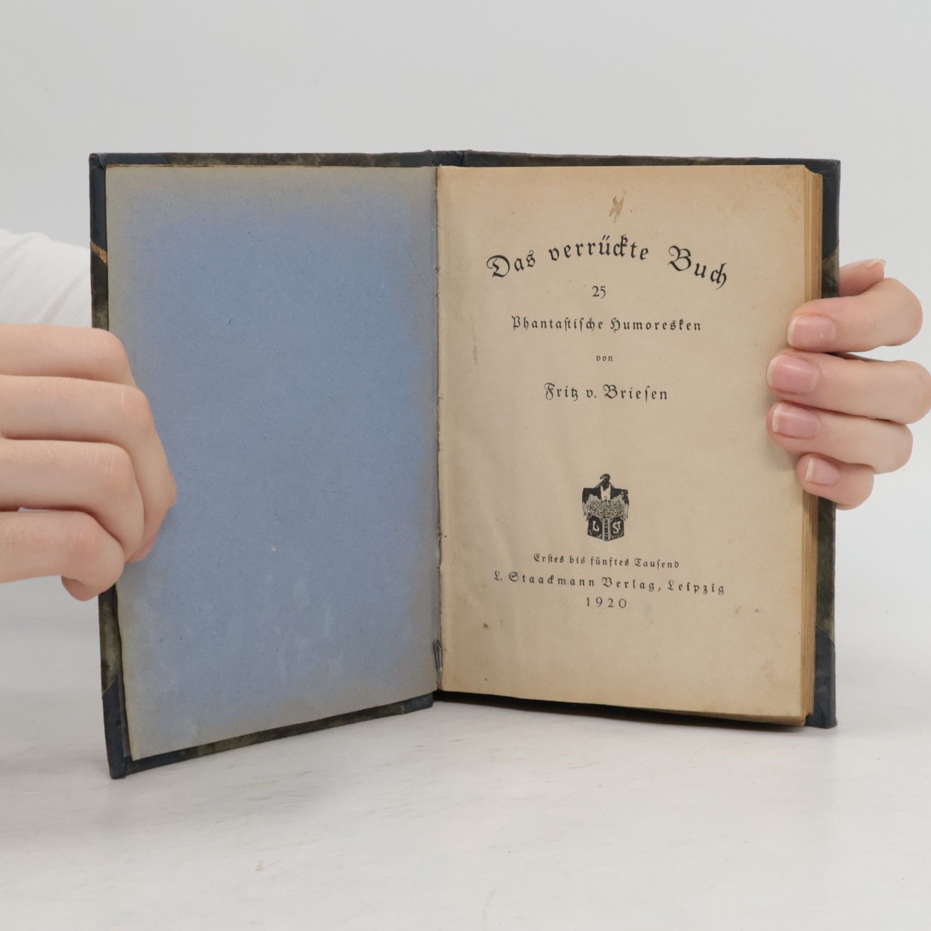 Fritz von Briesen Das verrückte Buch