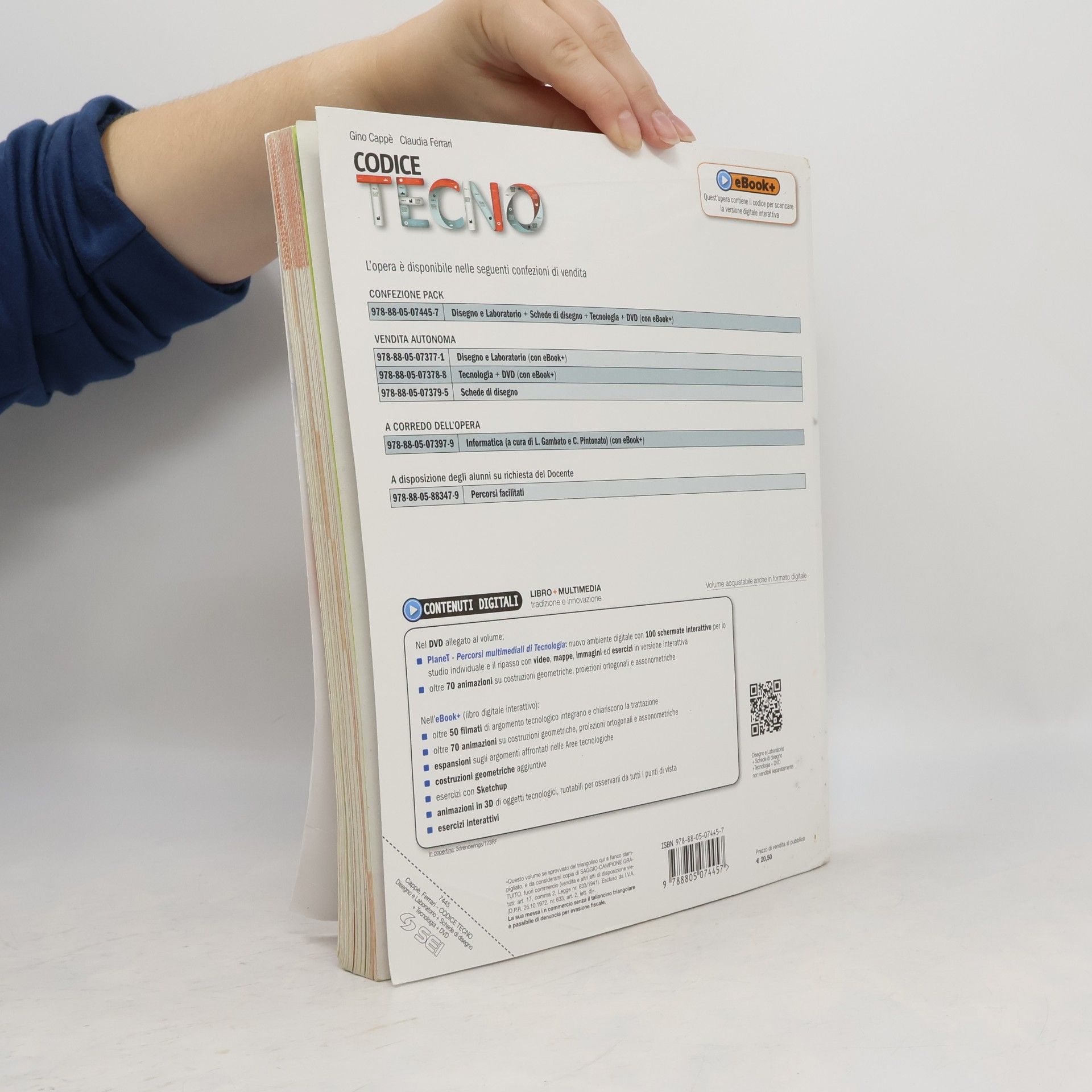 Gino Cappé Codice tecno. Disegno e laboratorio-Schede di disegno-Tecnologia. Con DVD. Per la scuola media