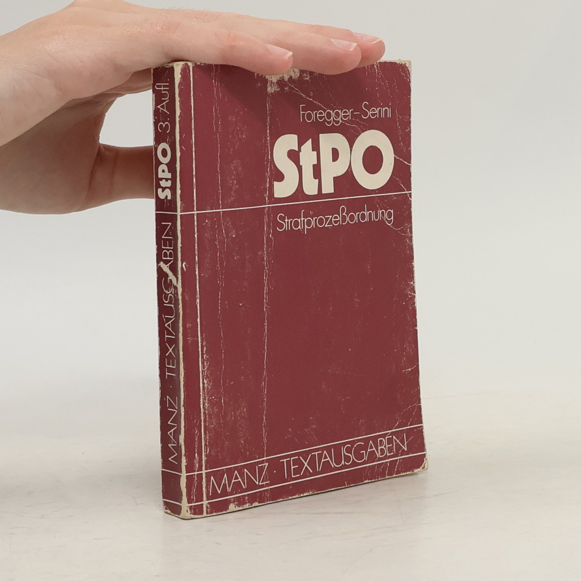 kolektiv StPO Strafprozeßordnung