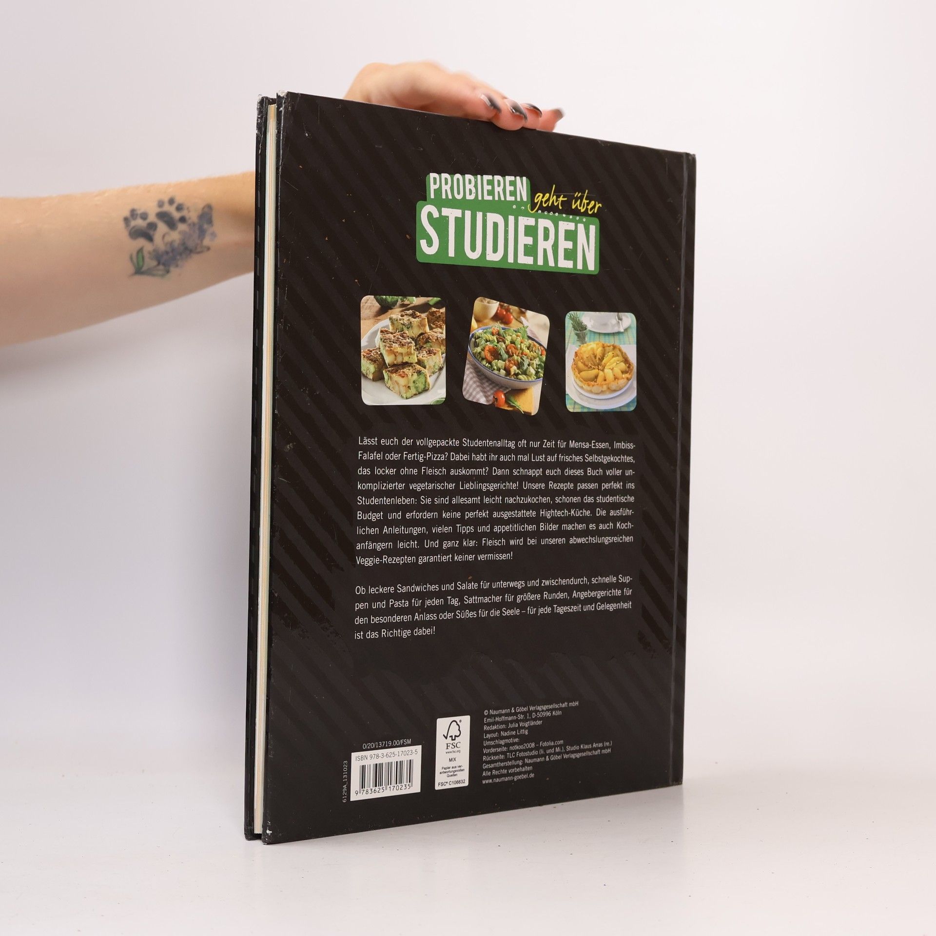 kolektiv Das Veggie-Studentenkochbuch. Einfach, preiswert & echt vegetarisch