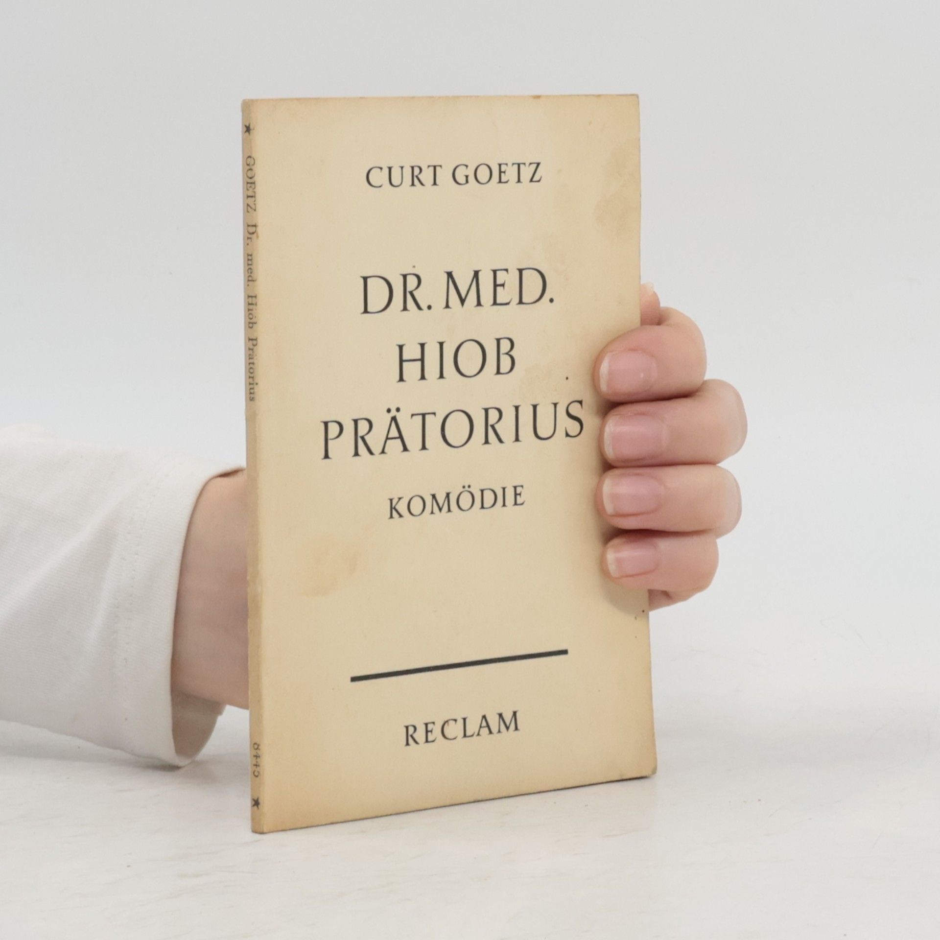 Curt Goetz Dr. Med. Hiob prätorius