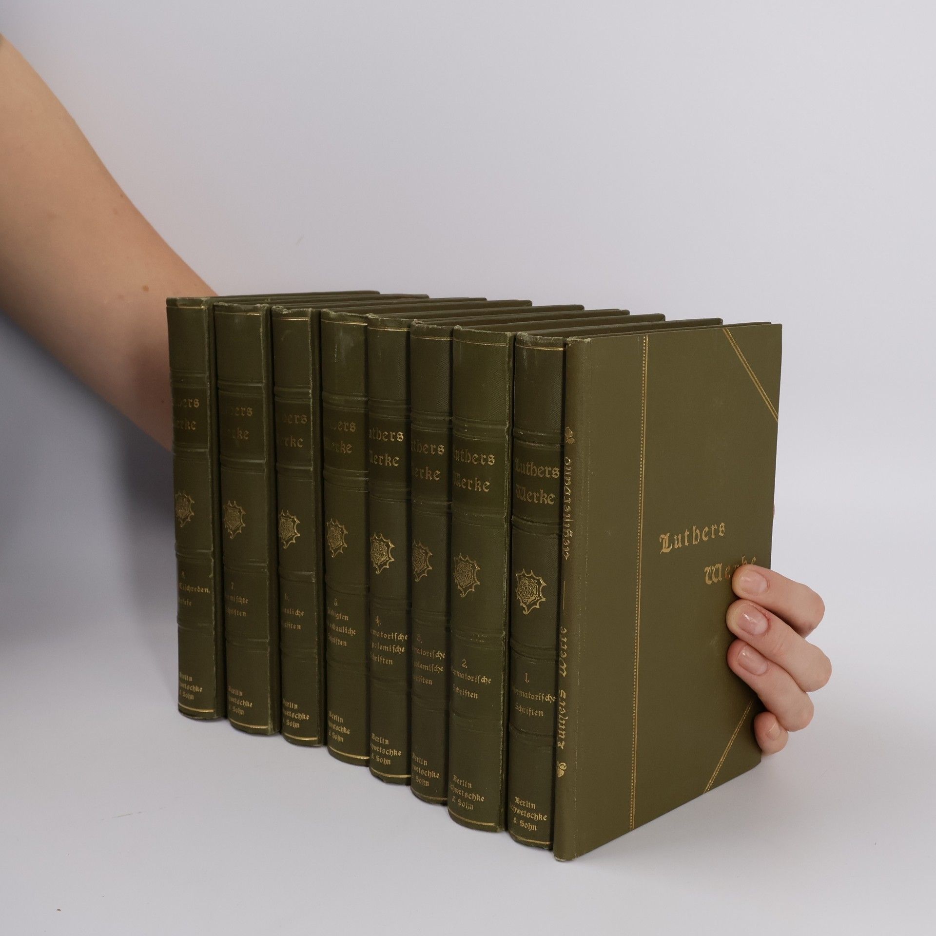 Martin Luther Luthers Werke 1-8