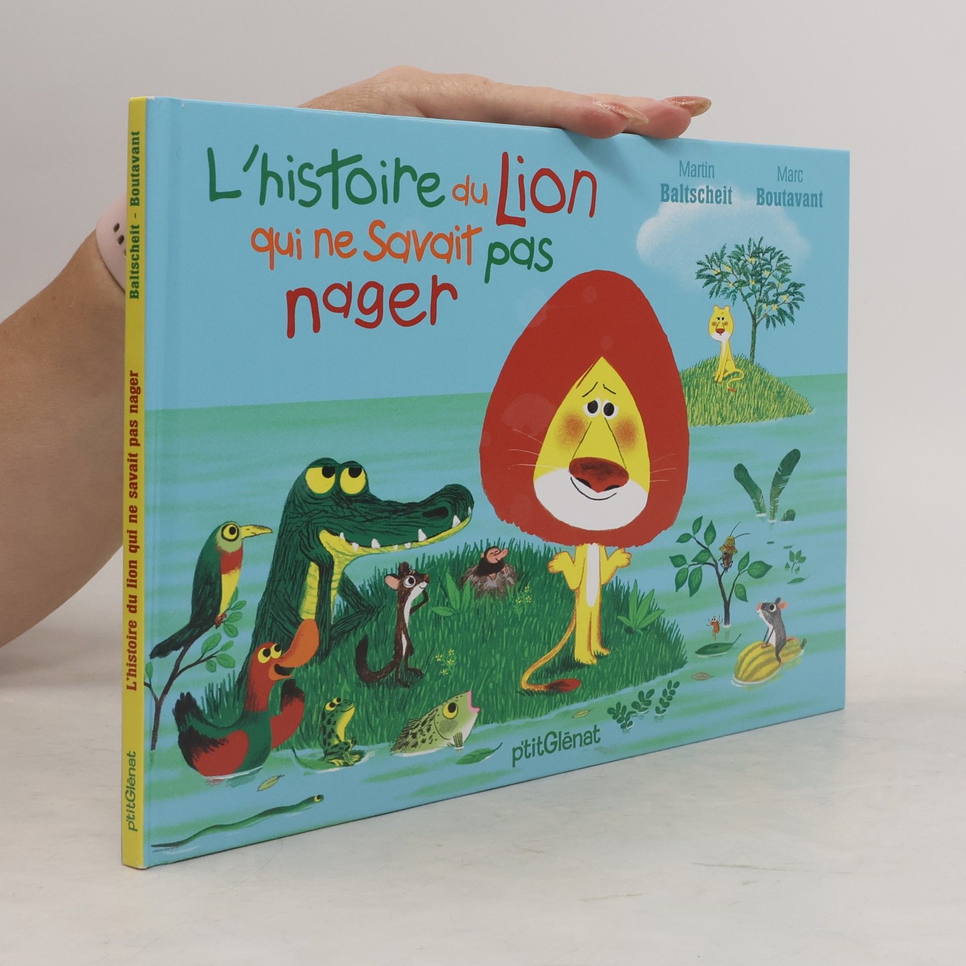 L'histoire du lion qui ne savait pas nager
