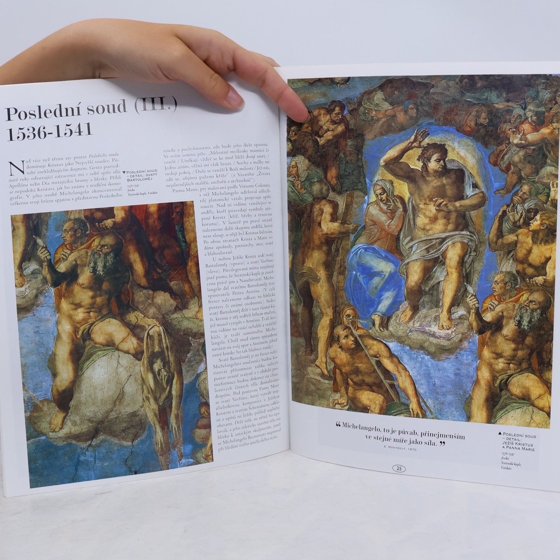 kolektiv Největší malíři č. 36. Michelangelo