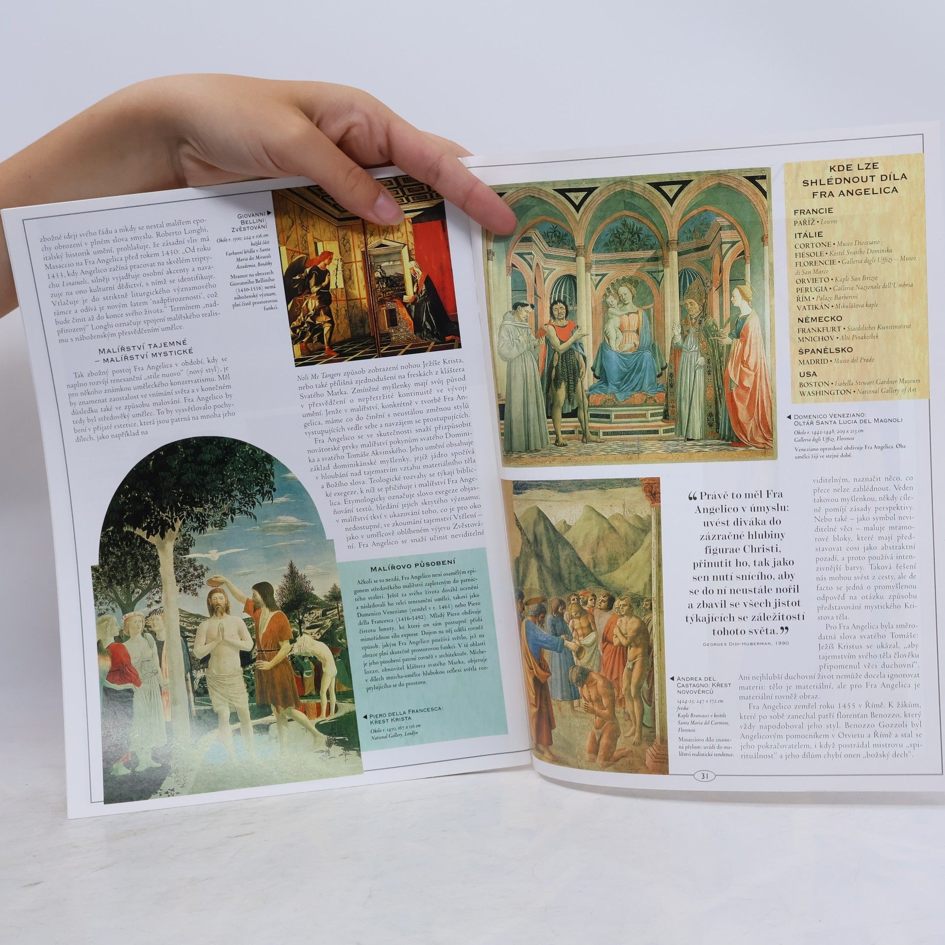 kolektiv Největší malíři. Život, inspirace a dílo. Fra Angelico 32