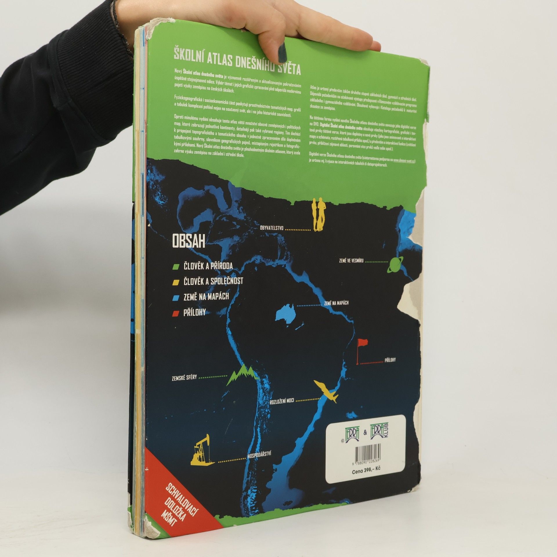 Martin Hanus Školní atlas dnešního světa