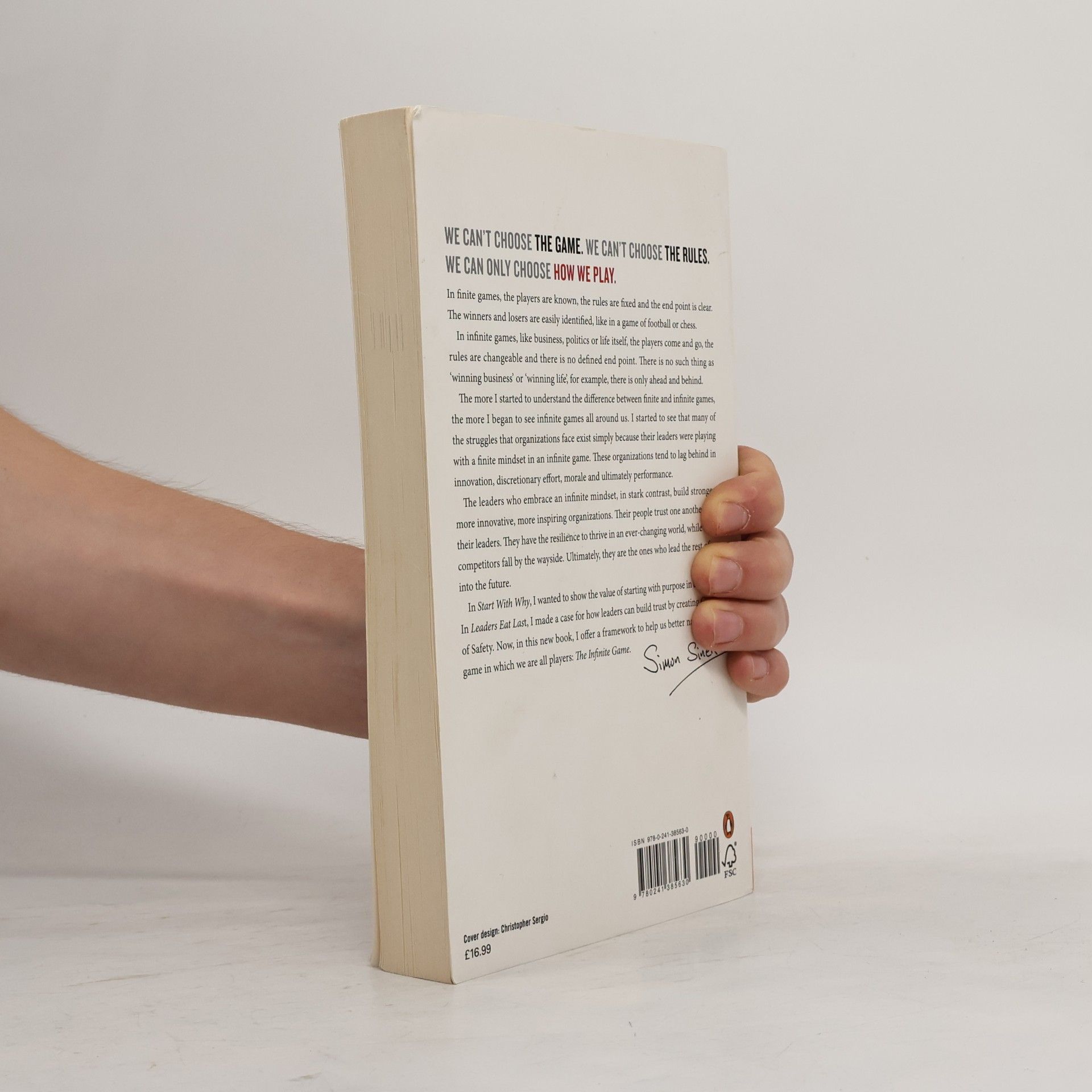 Simon Sinek The Infinite Game
