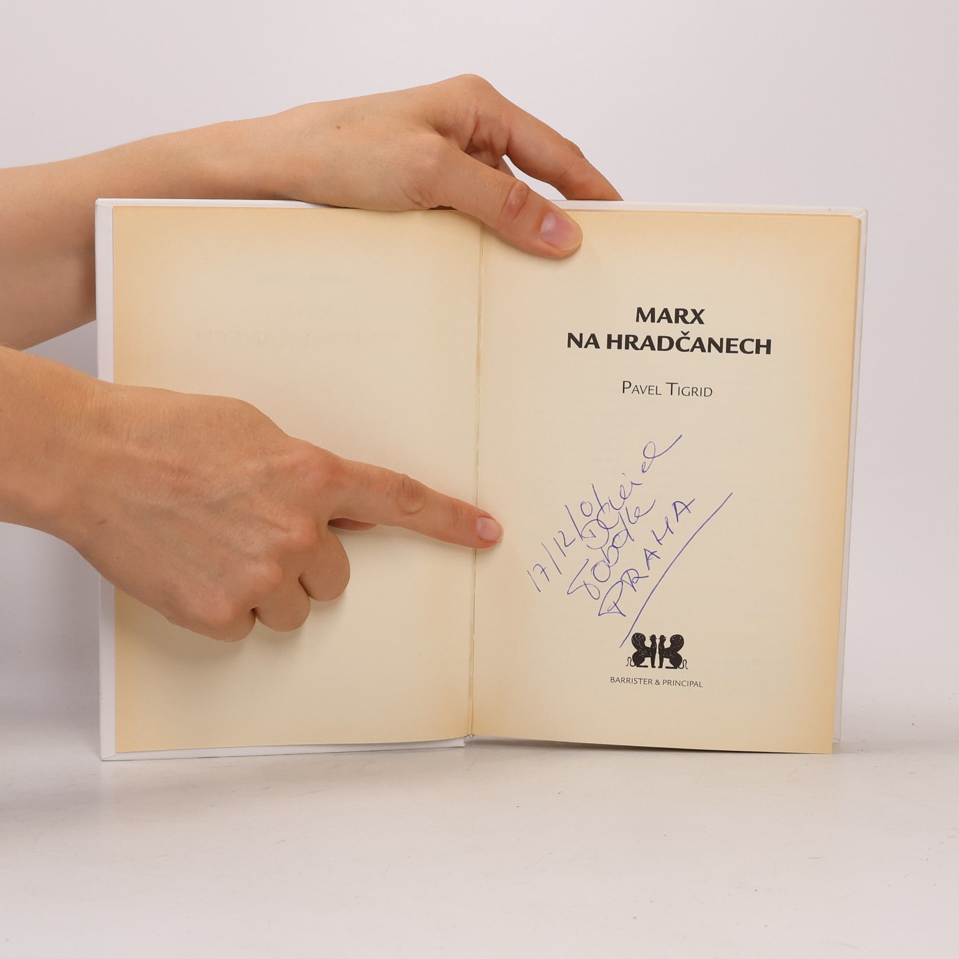 Pavel Tigrid Marx na Hradčanech