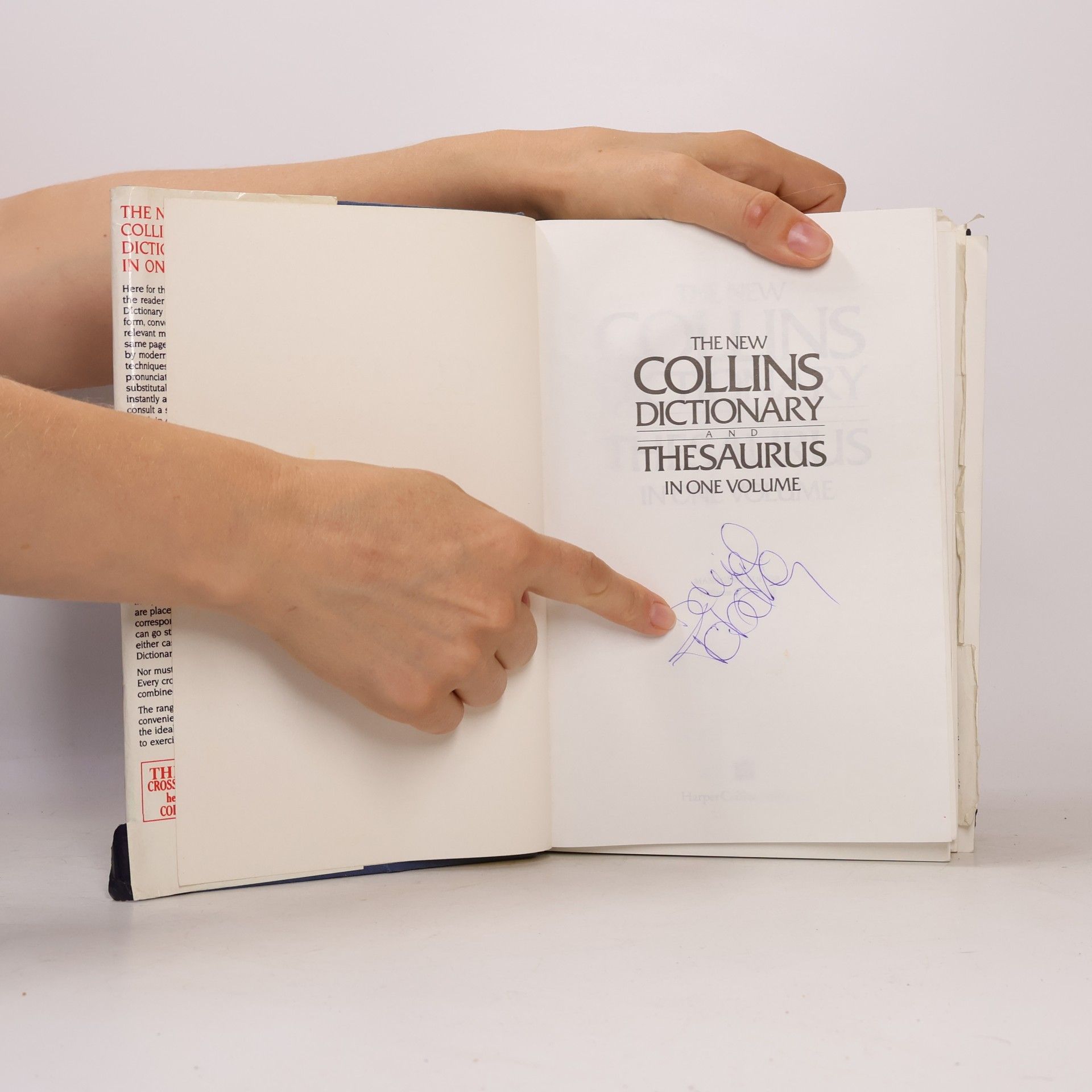 William T. McLeod The Collins Dictionary and Thesaurus in One Volume