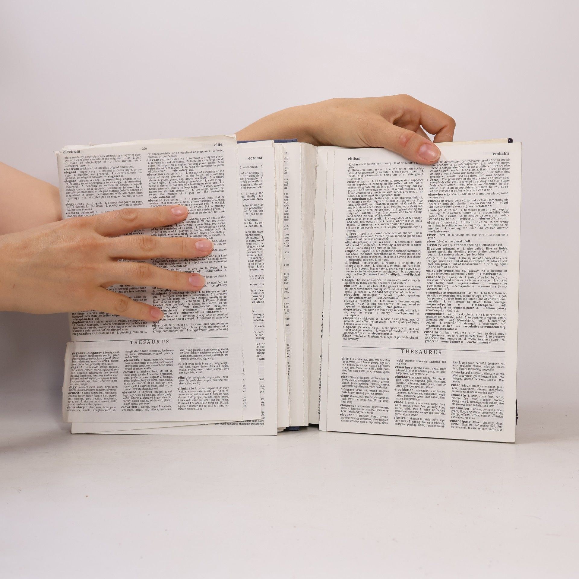 William T. McLeod The Collins Dictionary and Thesaurus in One Volume