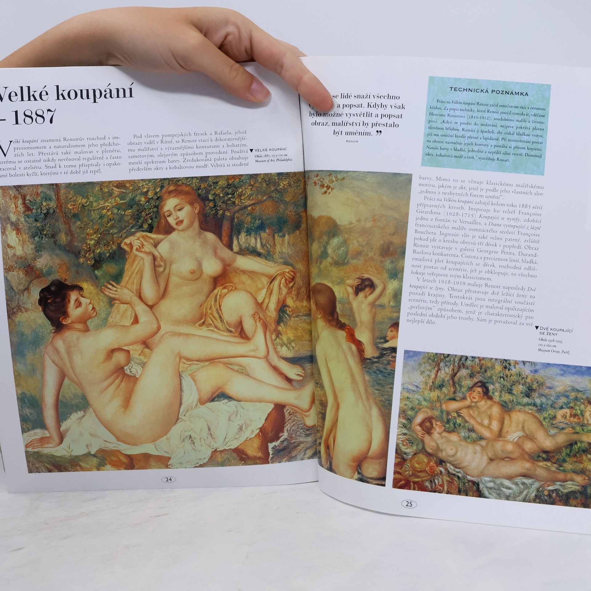 kolektiv Největší malíři. Život, inspirace a dílo č. 4. Auguste Renoir