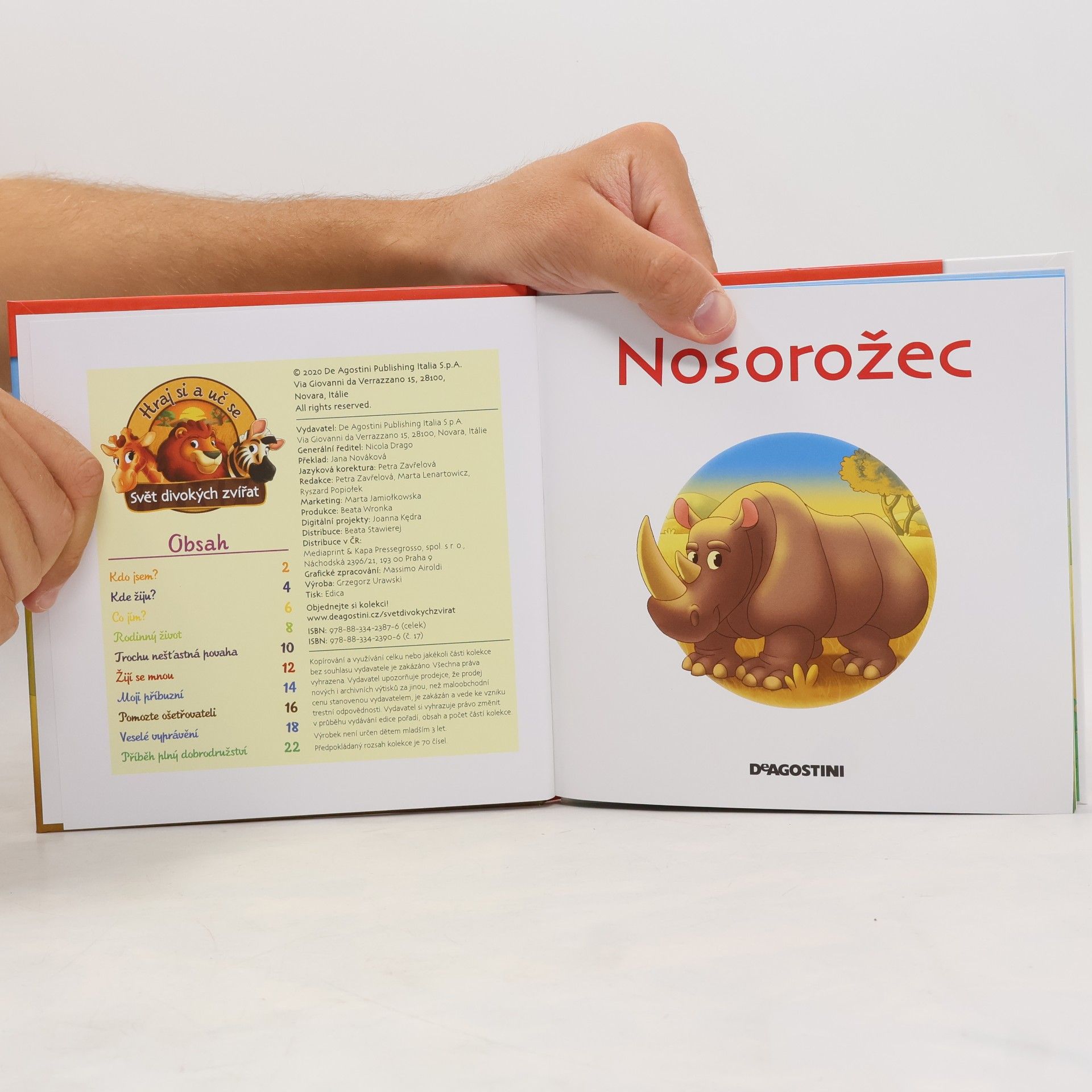 kolektiv Bydlím v savaně 17. Nosorožec