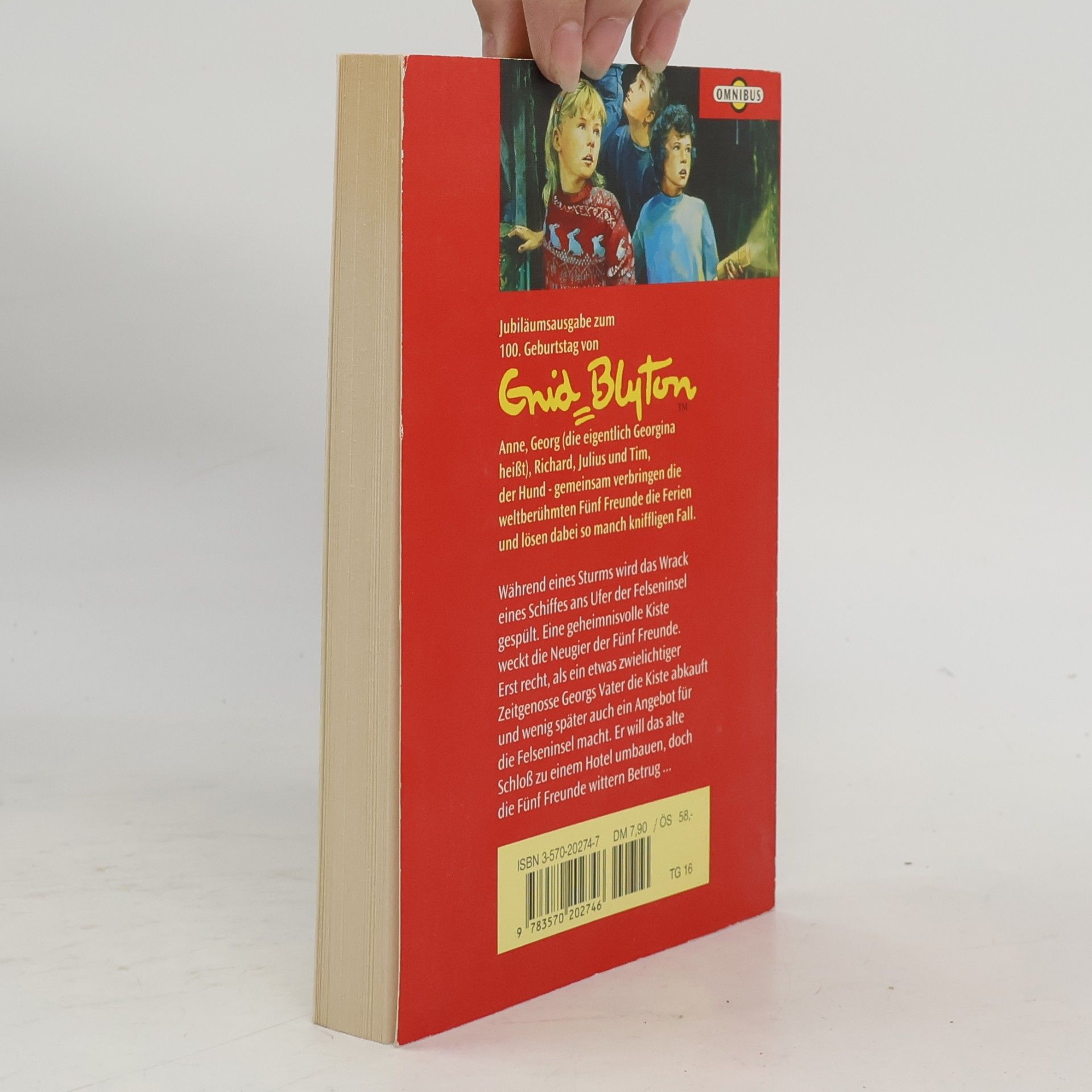 Enid Blyton Fünf Freunde erforschen die Schatzinsel. Band 1