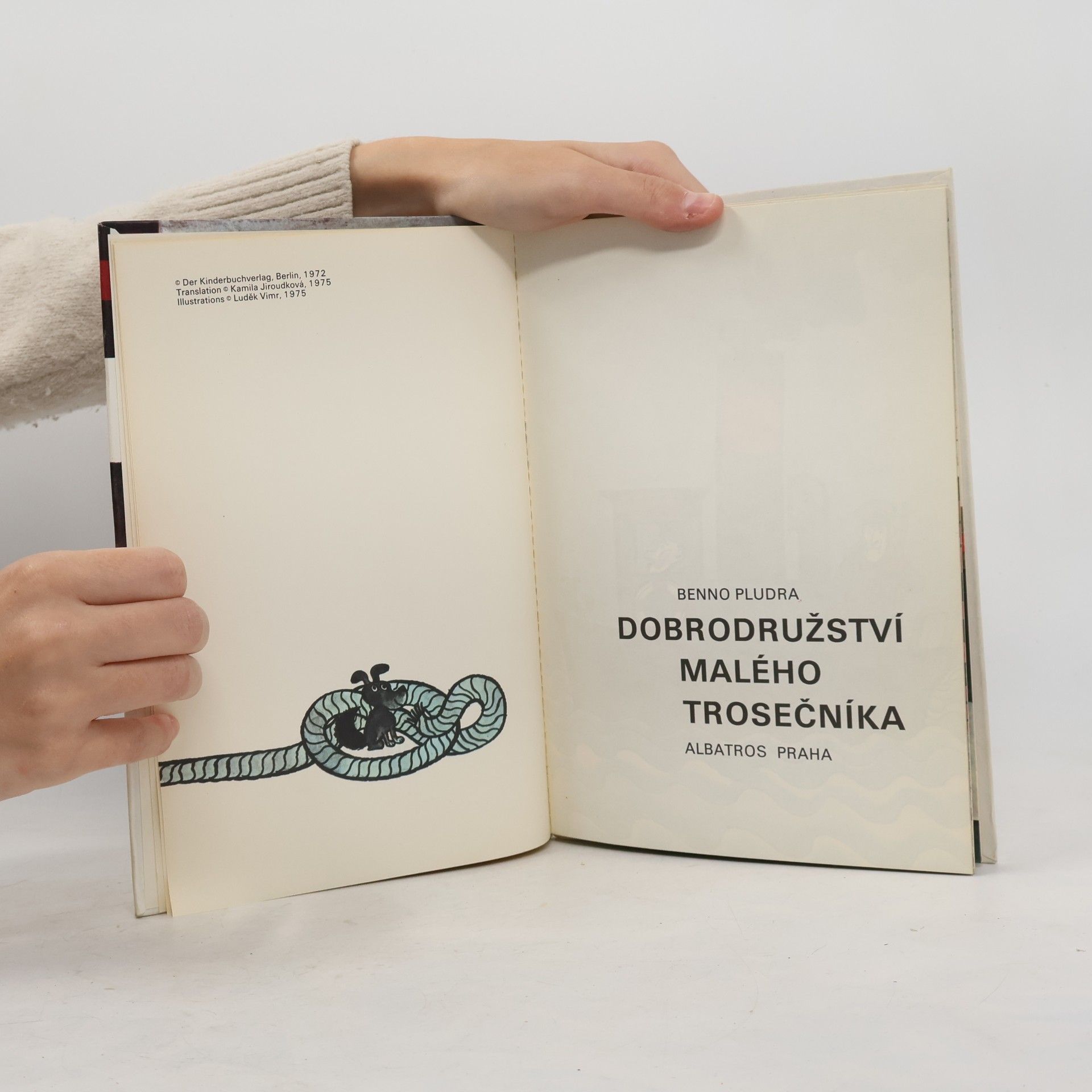 Benno Pludra Dobrodružství malého trosečníka