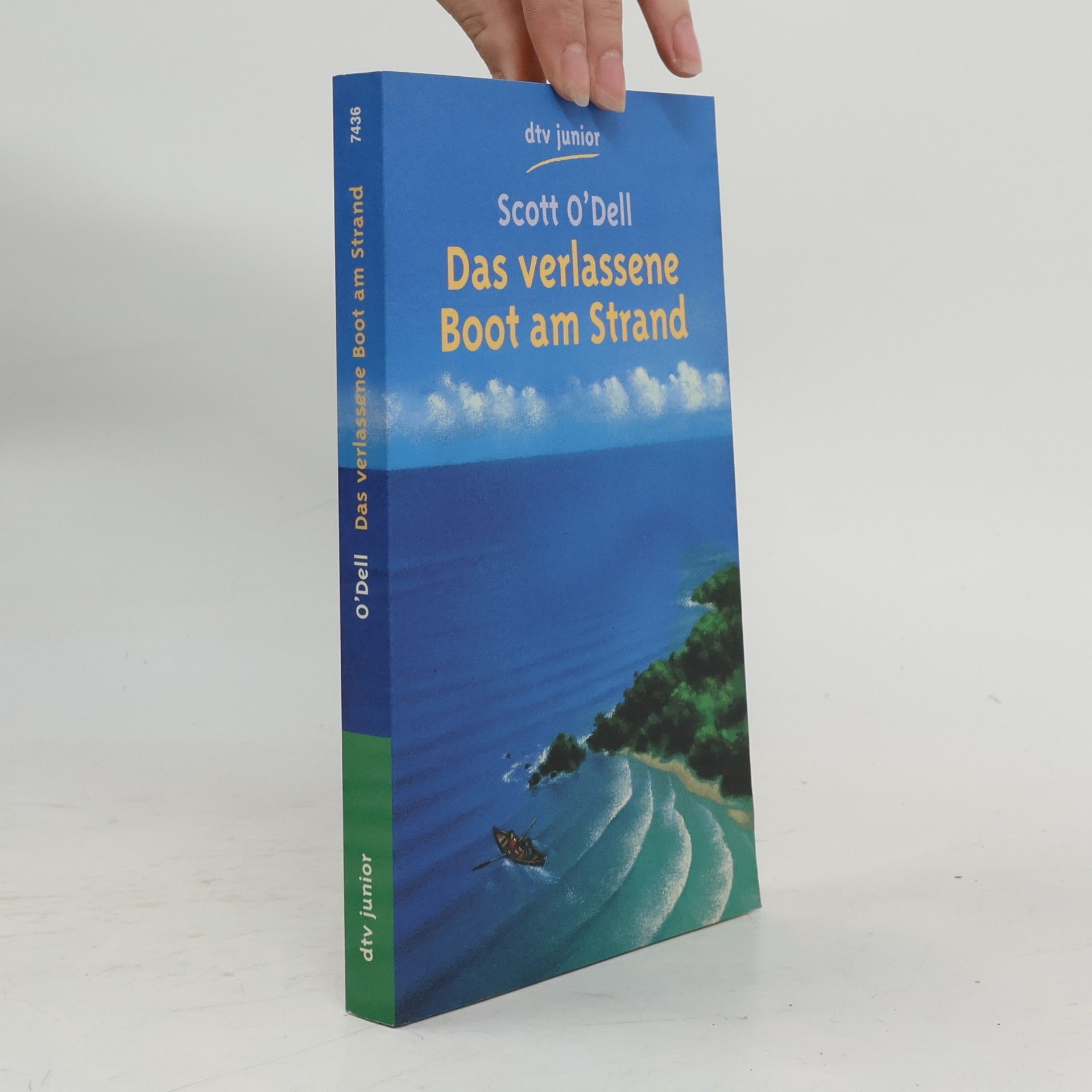 Scott O. Dell Das verlassene Boot am Strand