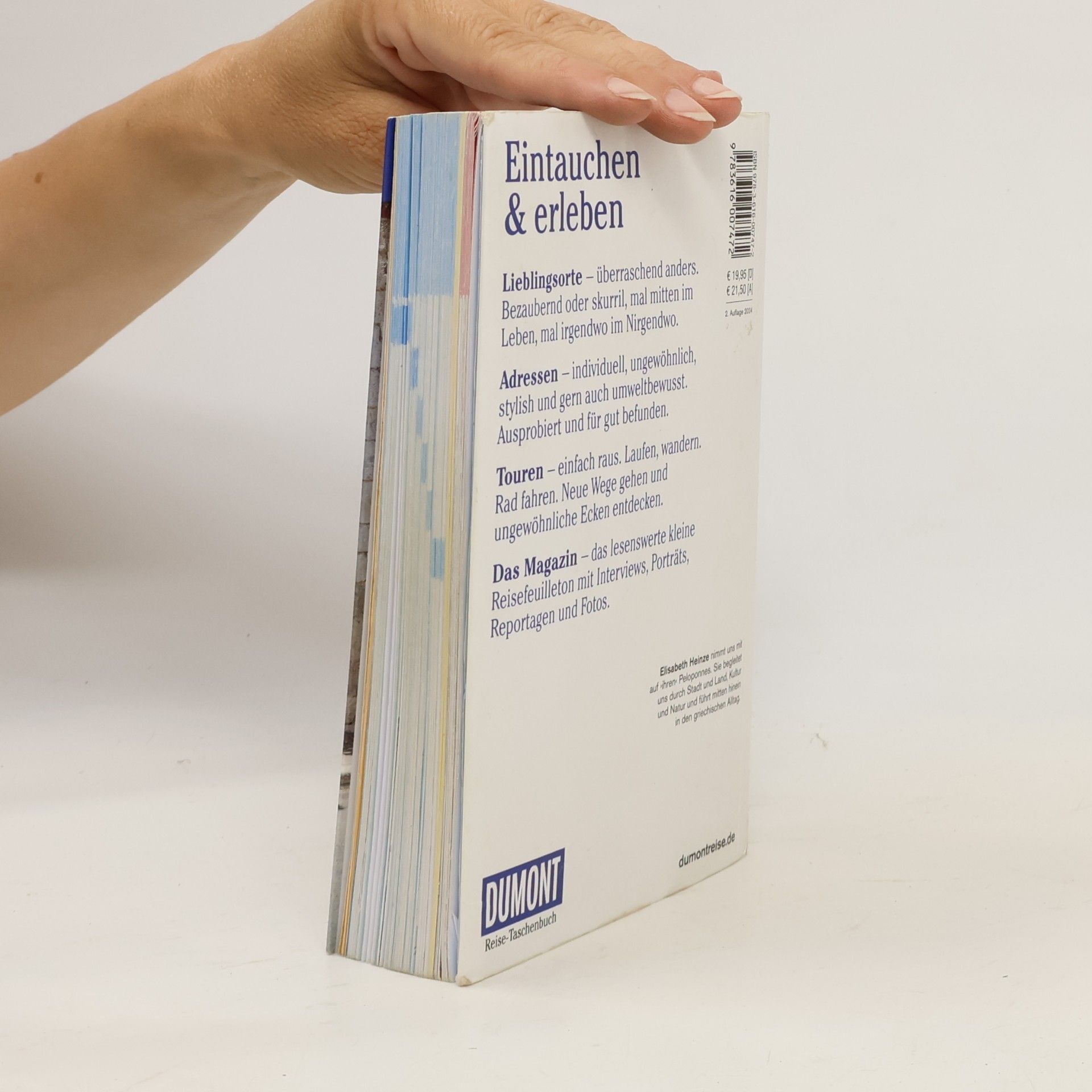 Elisabeth Heinze DuMont Reise-Taschenbuch Reiseführer Peloponnes