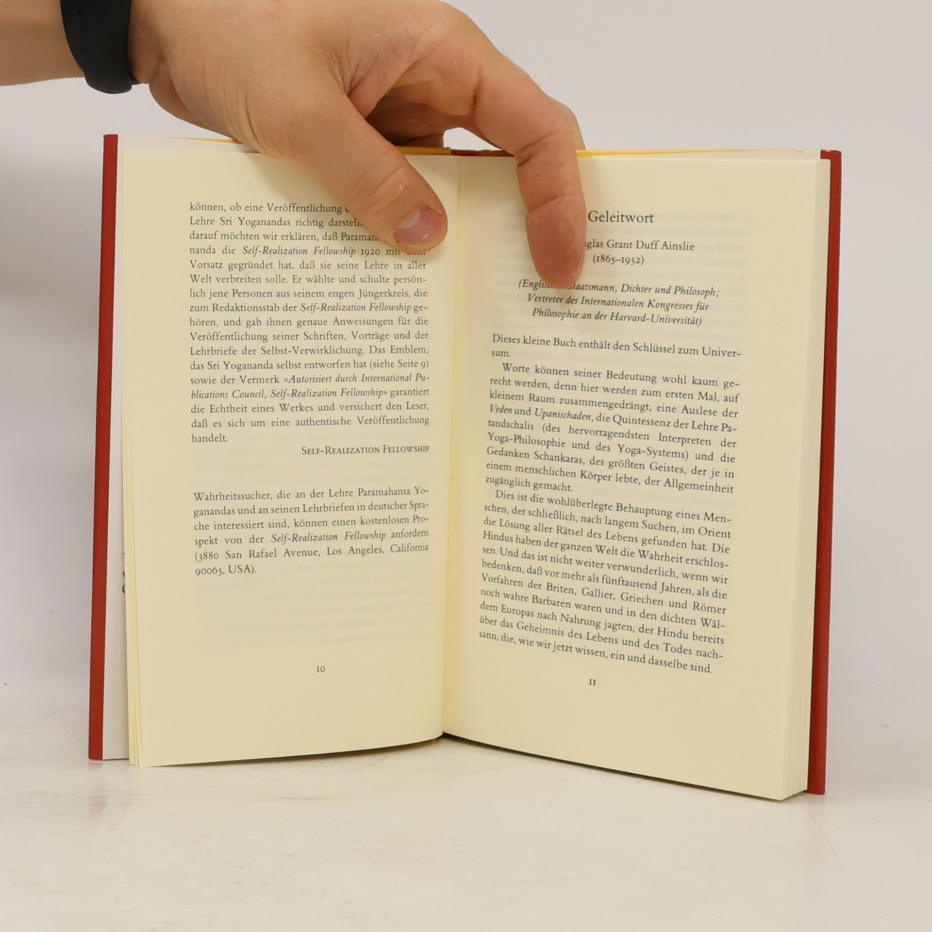 Paramahamsa Yogananda Religion als Wissenschaft/The Science of Religion