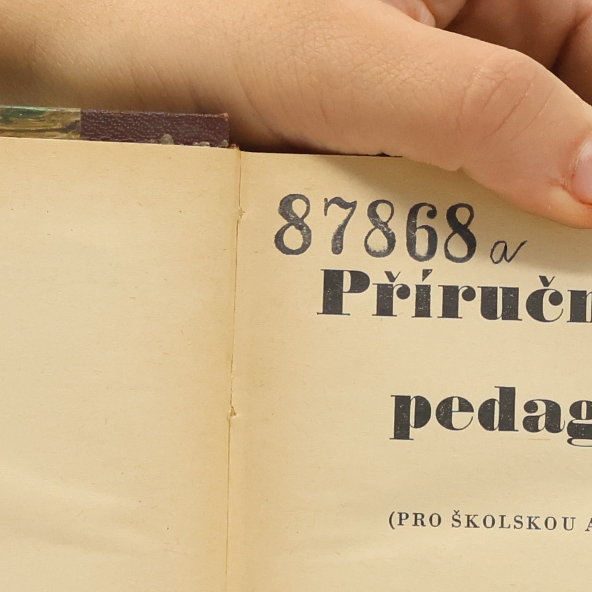 Oldřich Pech Příruční slovník pedagogický