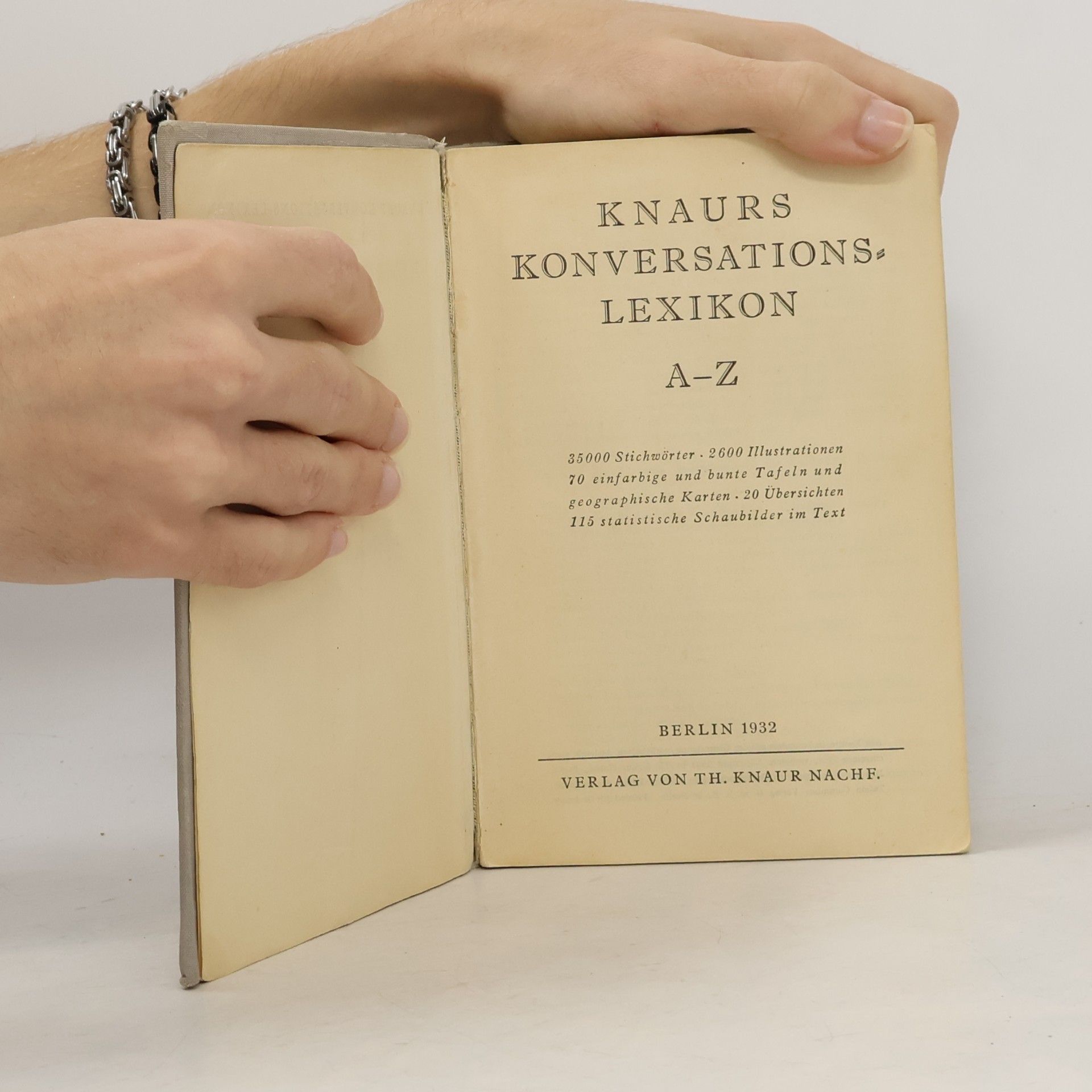 Kolektiv autorů Knaurs Konversations-Lexikon A-Z