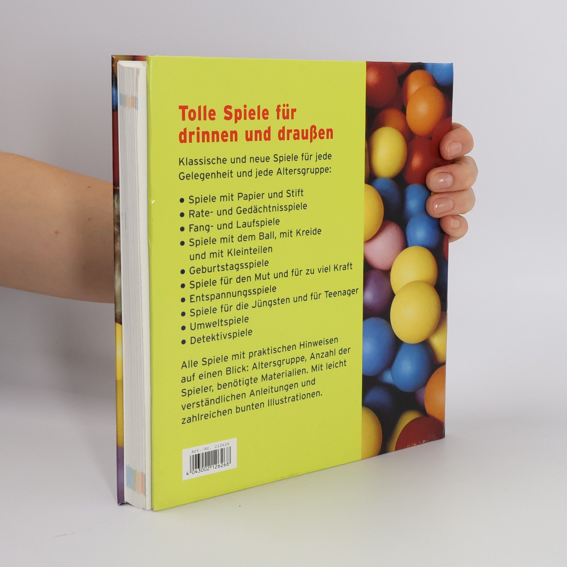 Michael Holtmann Das grosse Buch der Kinderspiele