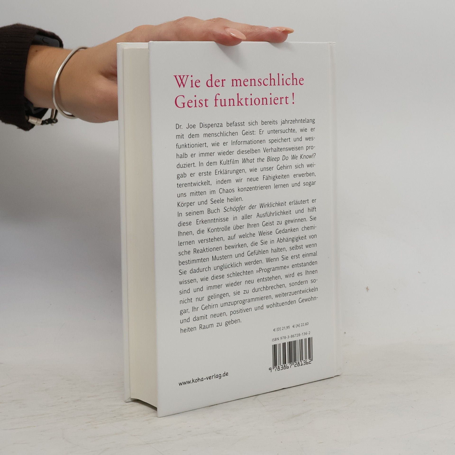 Joe Dispenza Schöpfer der Wirklichkeit