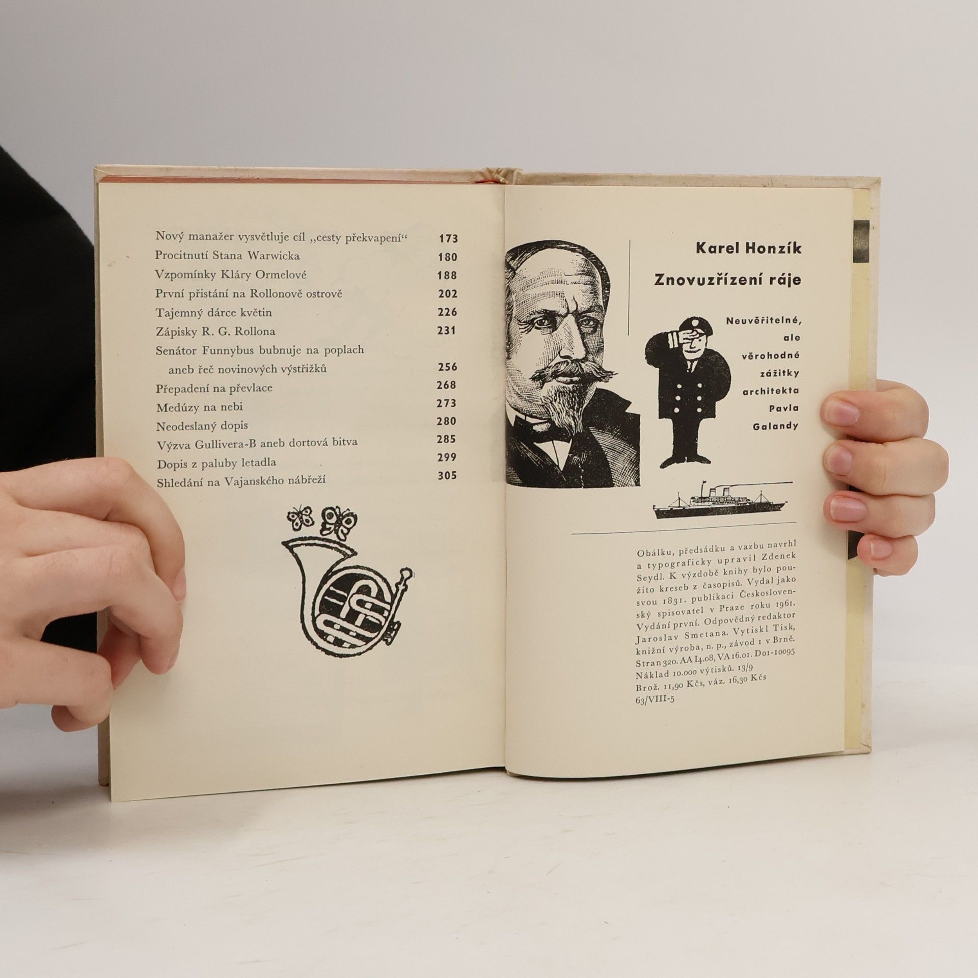 Karel Honzík Znovuzřízení ráje