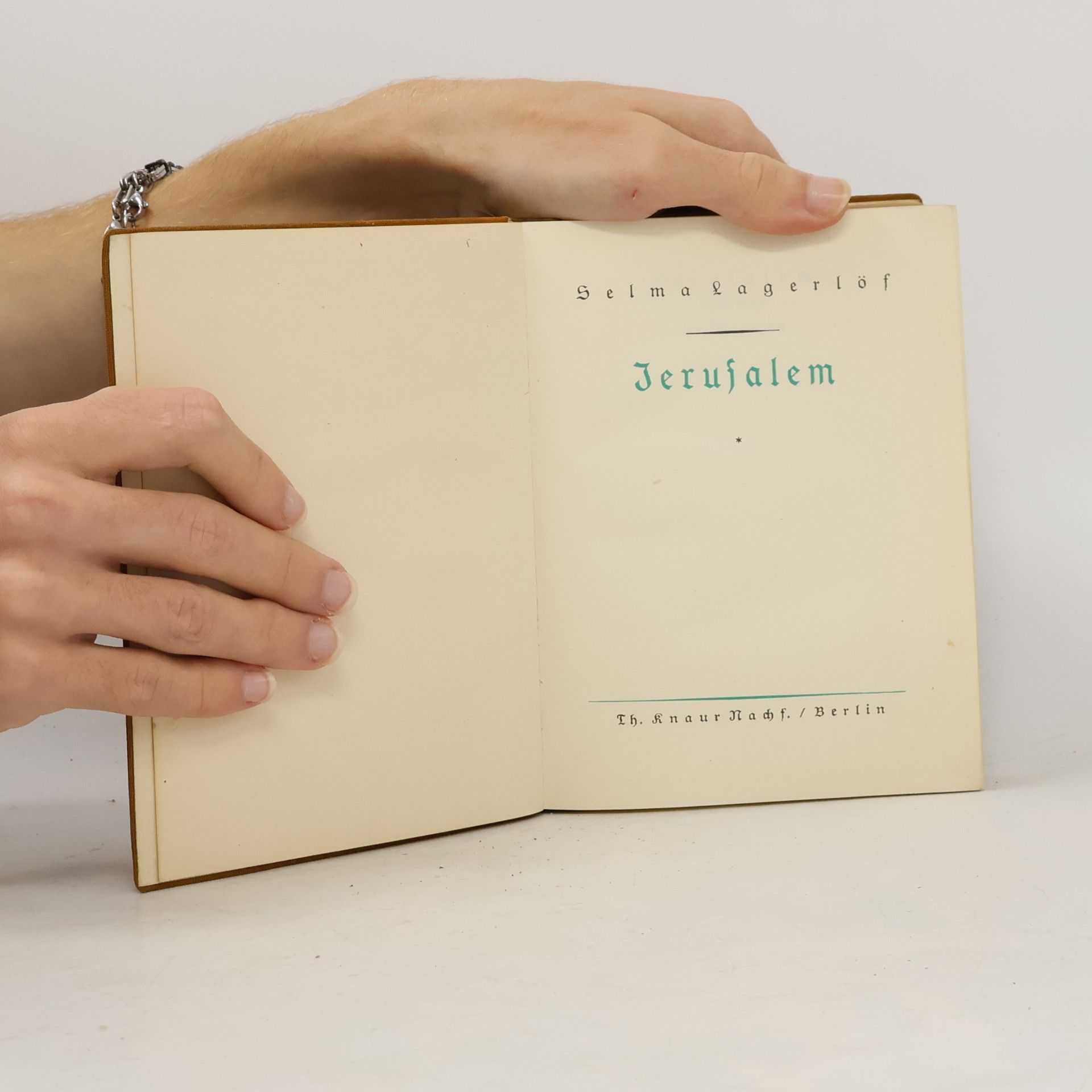 Selma Lagerlöf Jerusalem