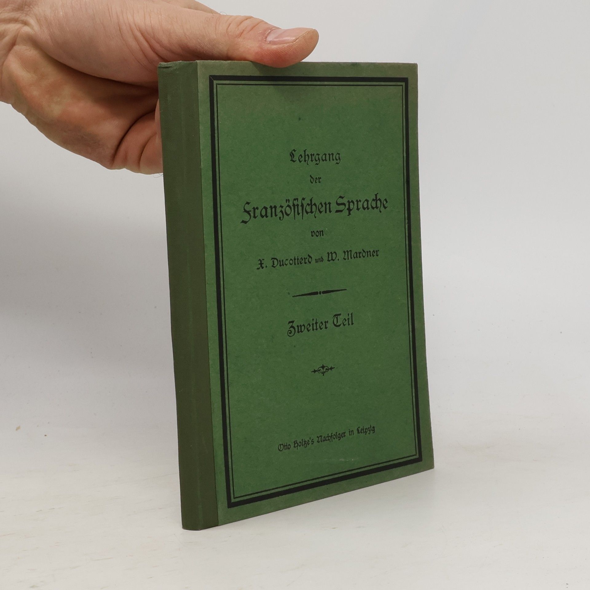 Lehrgang der Französischen Sprache