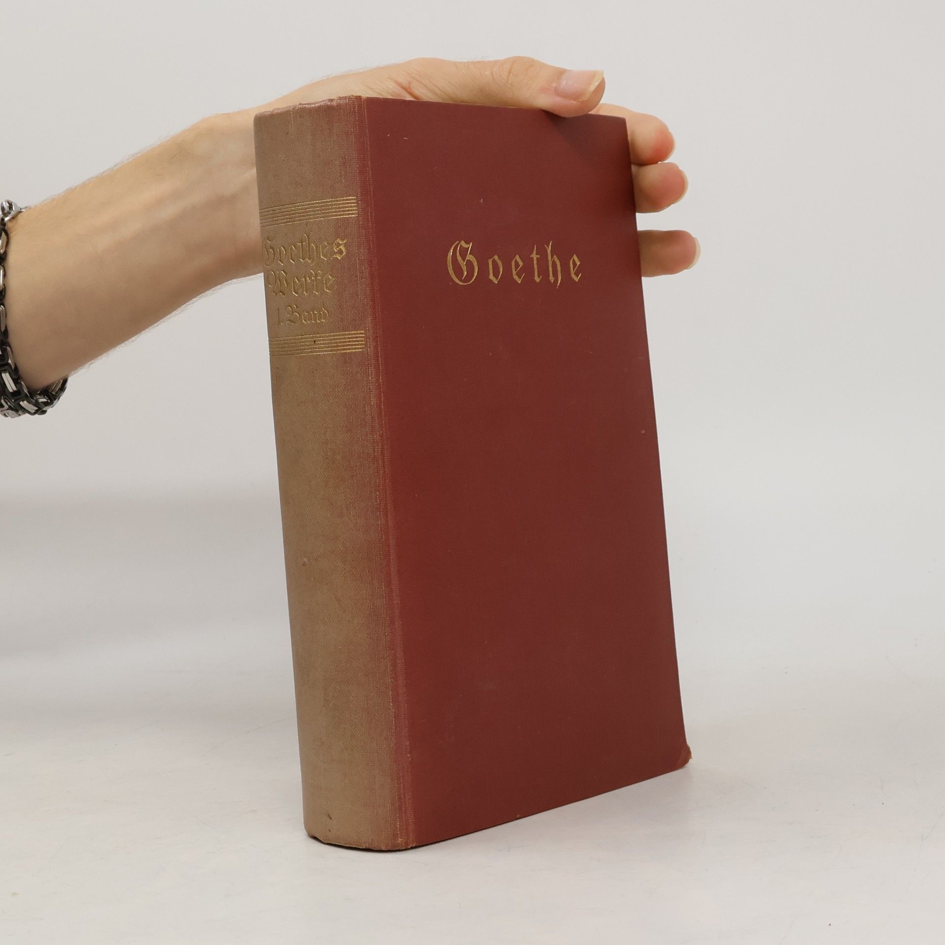 Johann Wolfgang von Goethe Goethes Werke 1