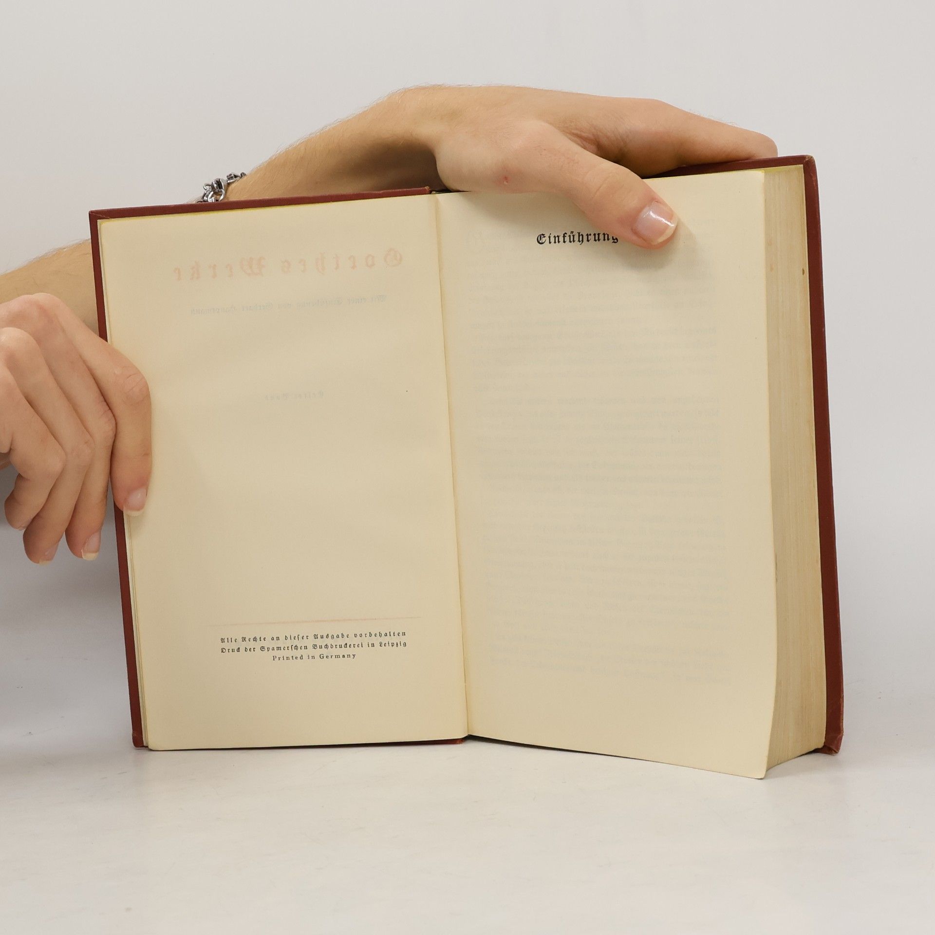 Johann Wolfgang von Goethe Goethes Werke 1