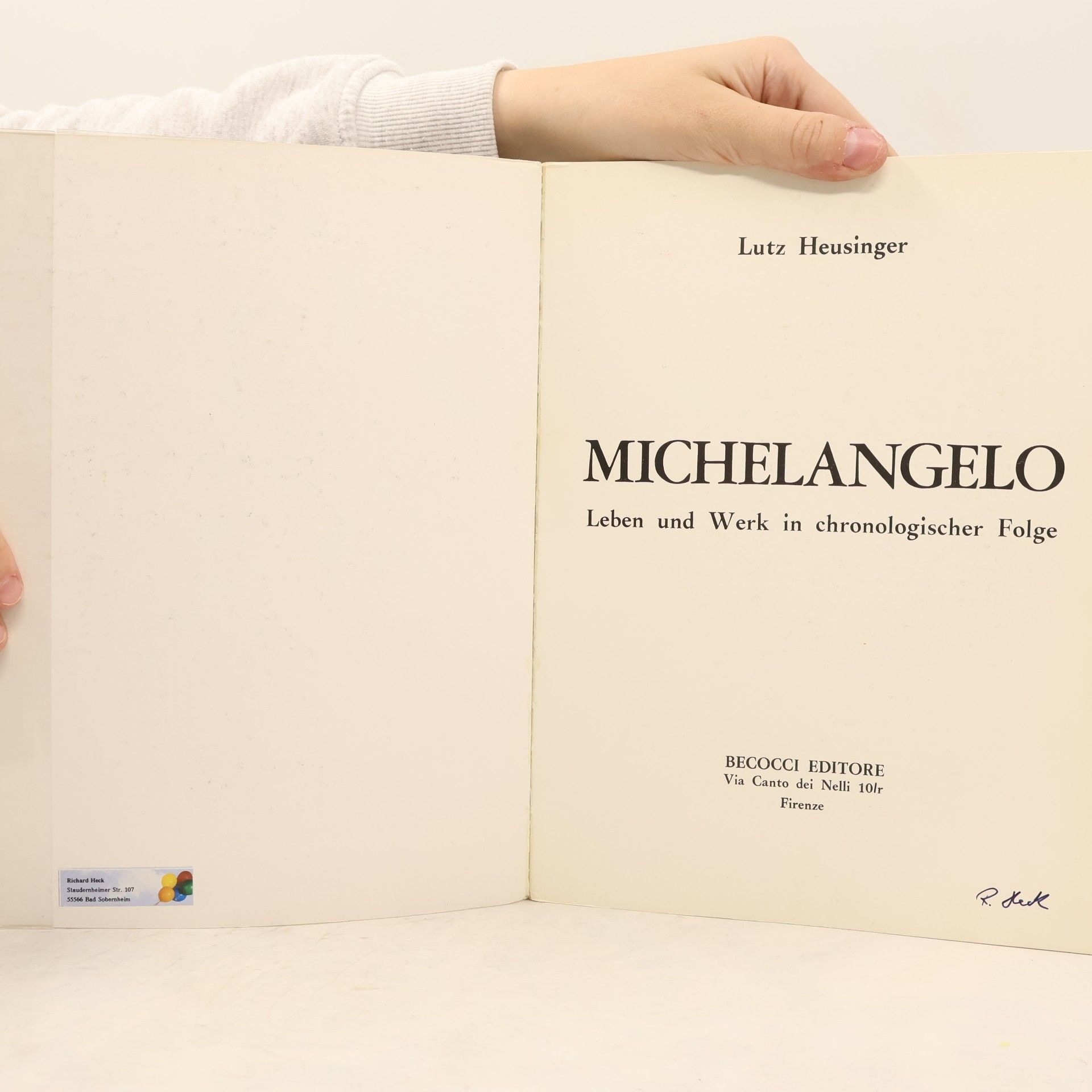 Lutz Heusinger Michelangelo