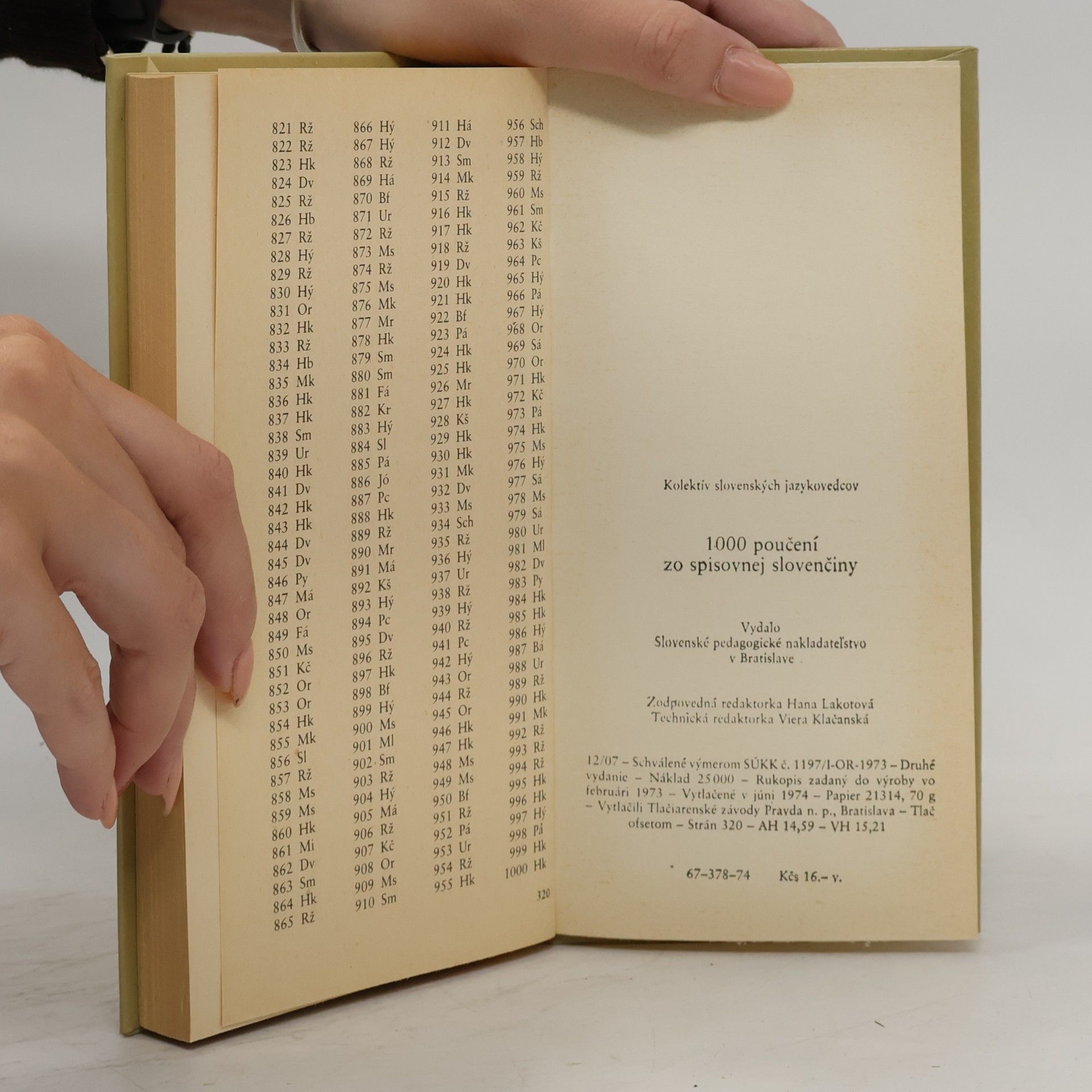 Autorenkollektiv 1000 poučení zo spisovnej slovenčiny
