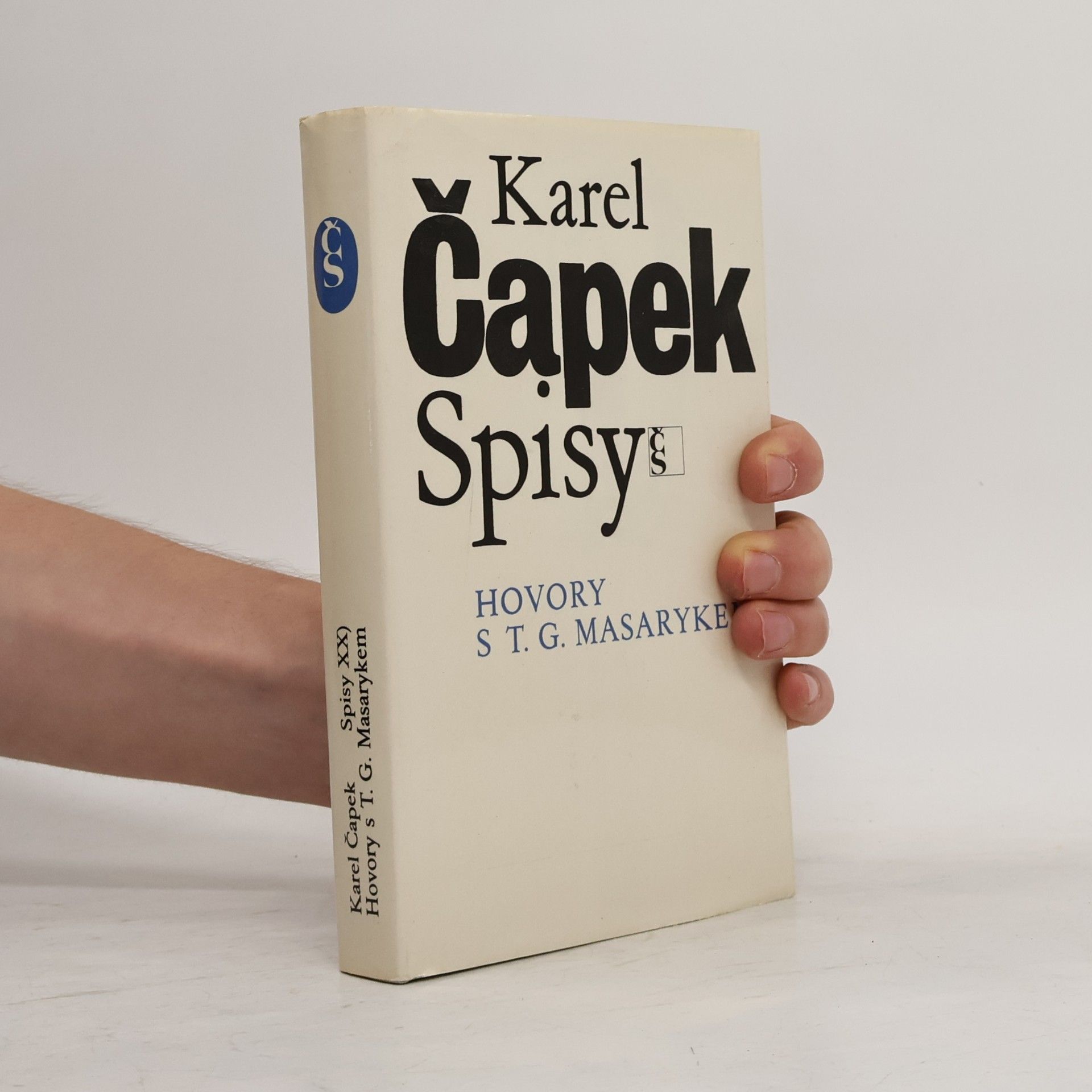 Karel Čapek Hovory s T. G. Masarykem