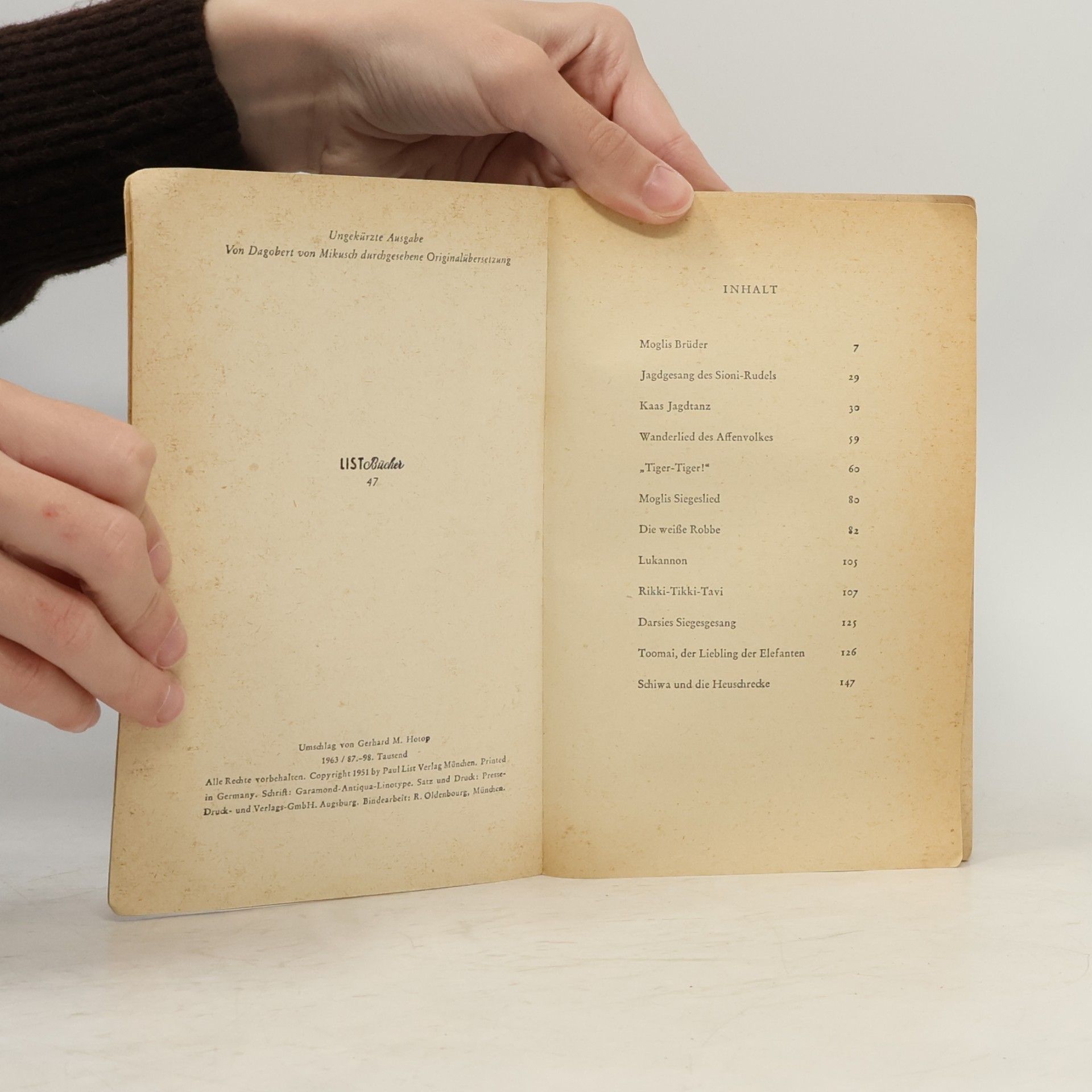 Rudyard Kipling Das Dschungel Buch