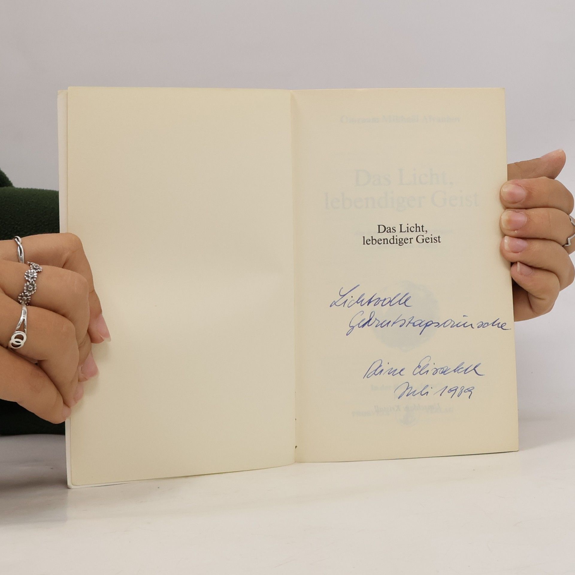 Omraam Mikhaël Aivanhov Das Licht, lebendiger Geist