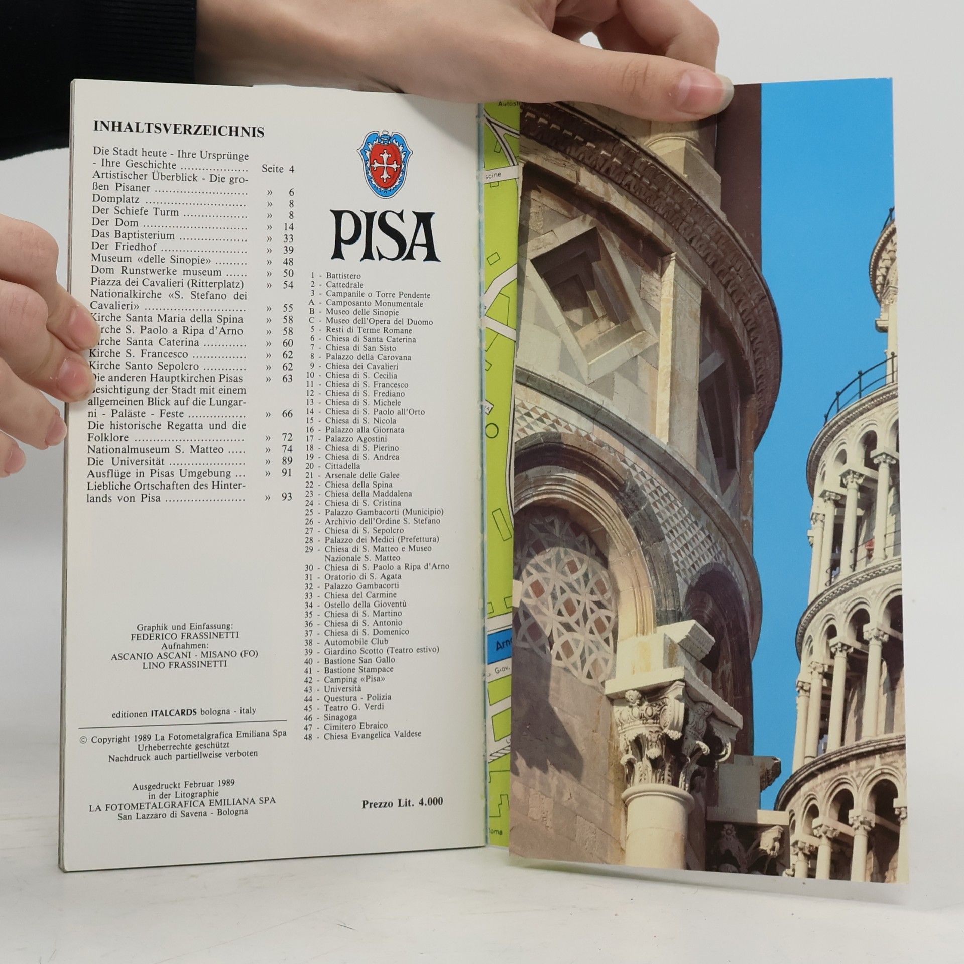 Various authors Pisa. Denkmäler, kunstwerke des Domes und der Stadt
