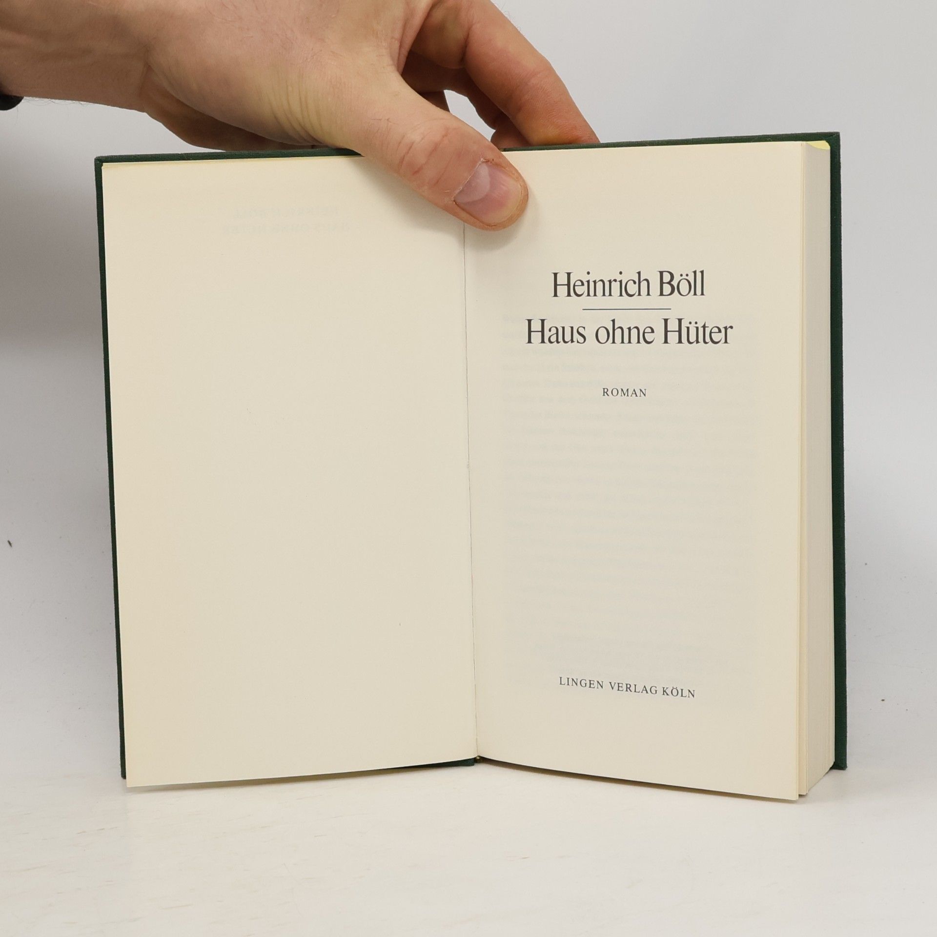 Heinrich Böll Haus ohne Hüter