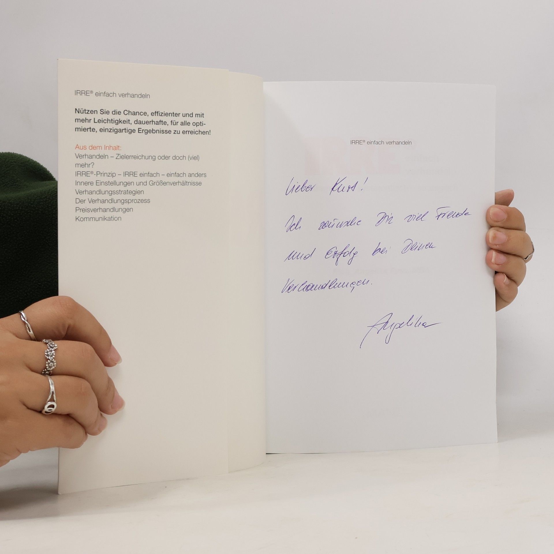 Angelika Schulz IRRE einfach verhandeln