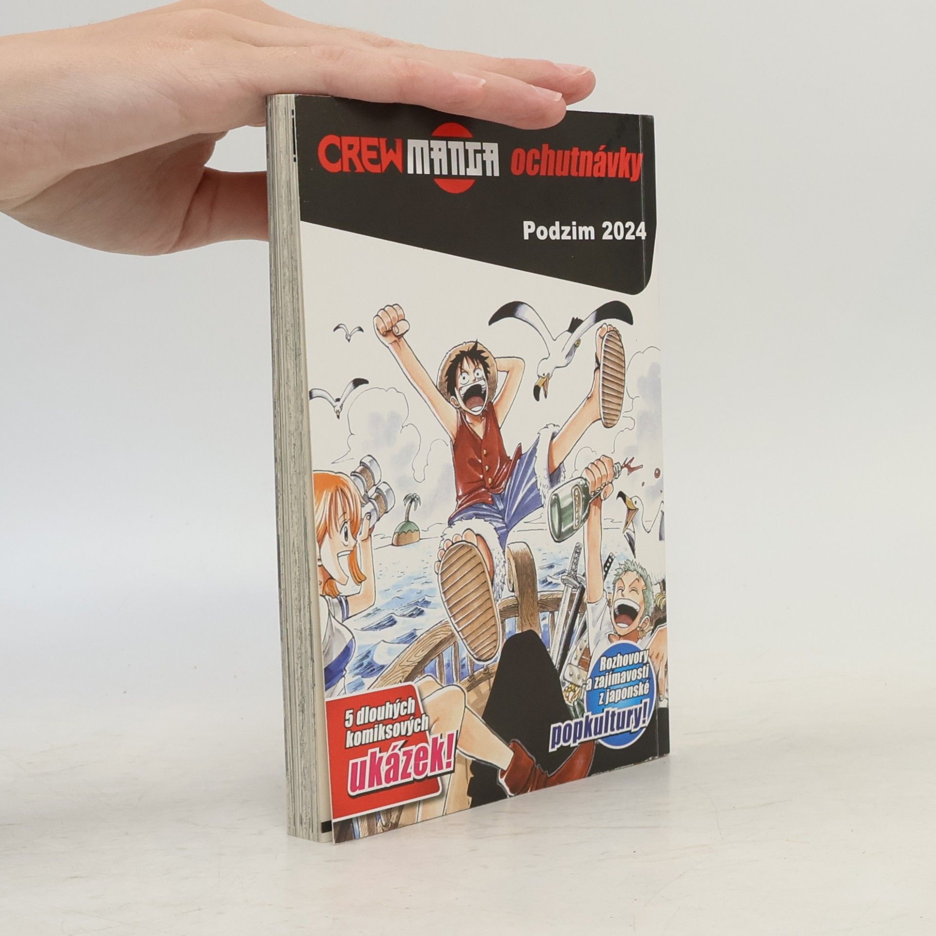 Autorenkollektiv Crew Manga ochutnávky. Podzim 2024
