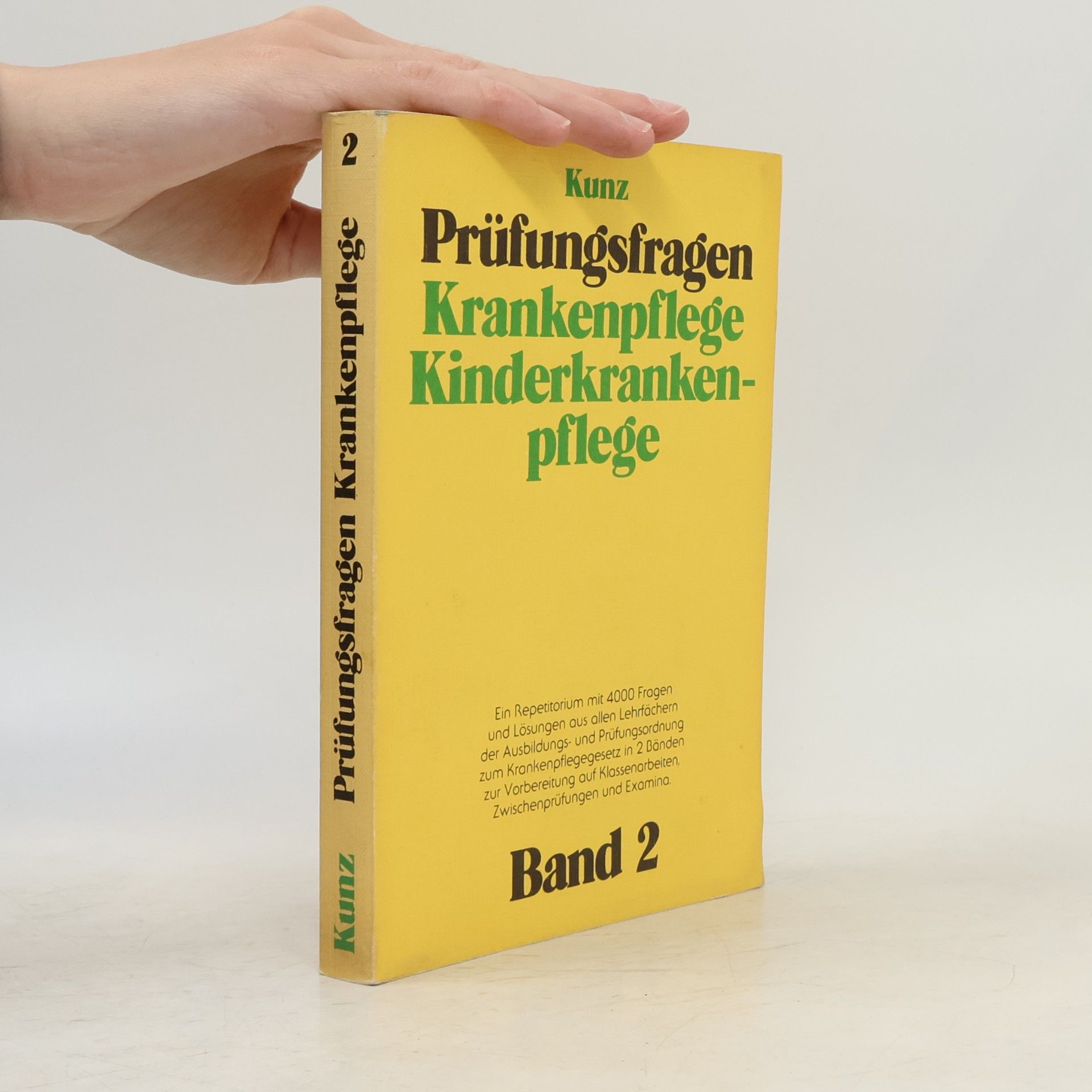 Autorenkollektiv Prüfungsfragen Krankenpflege Kinderkrankenpflege 2