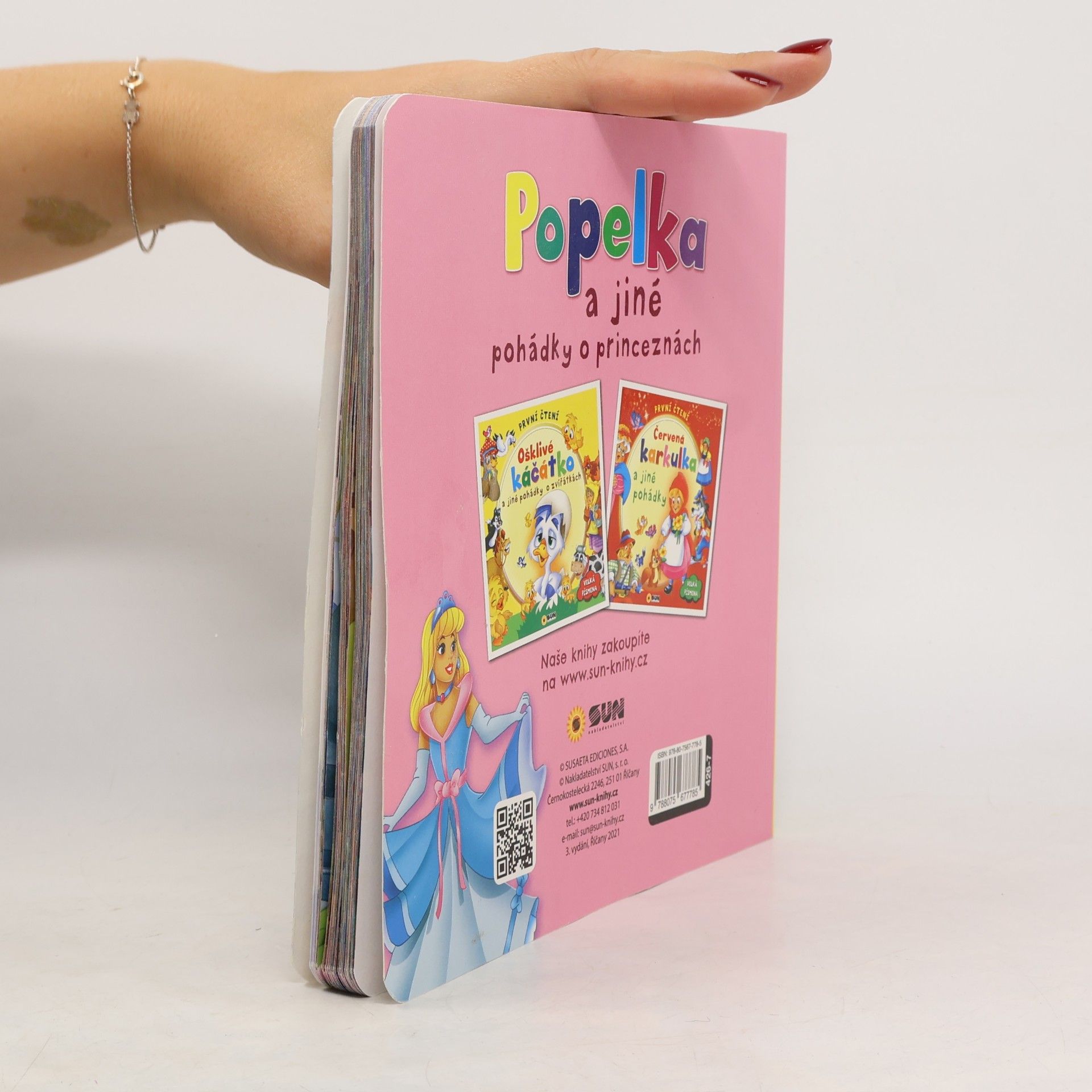 Various authors Pohádky : velká písmena : mé první čtení Popelka a jiné pohádky o princeznách