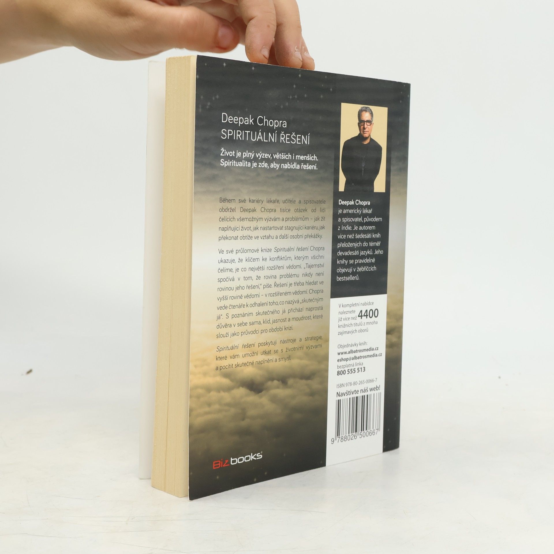 Deepak Chopra Spirituální řešení : odpovědi na nejdůležitější životní otázky