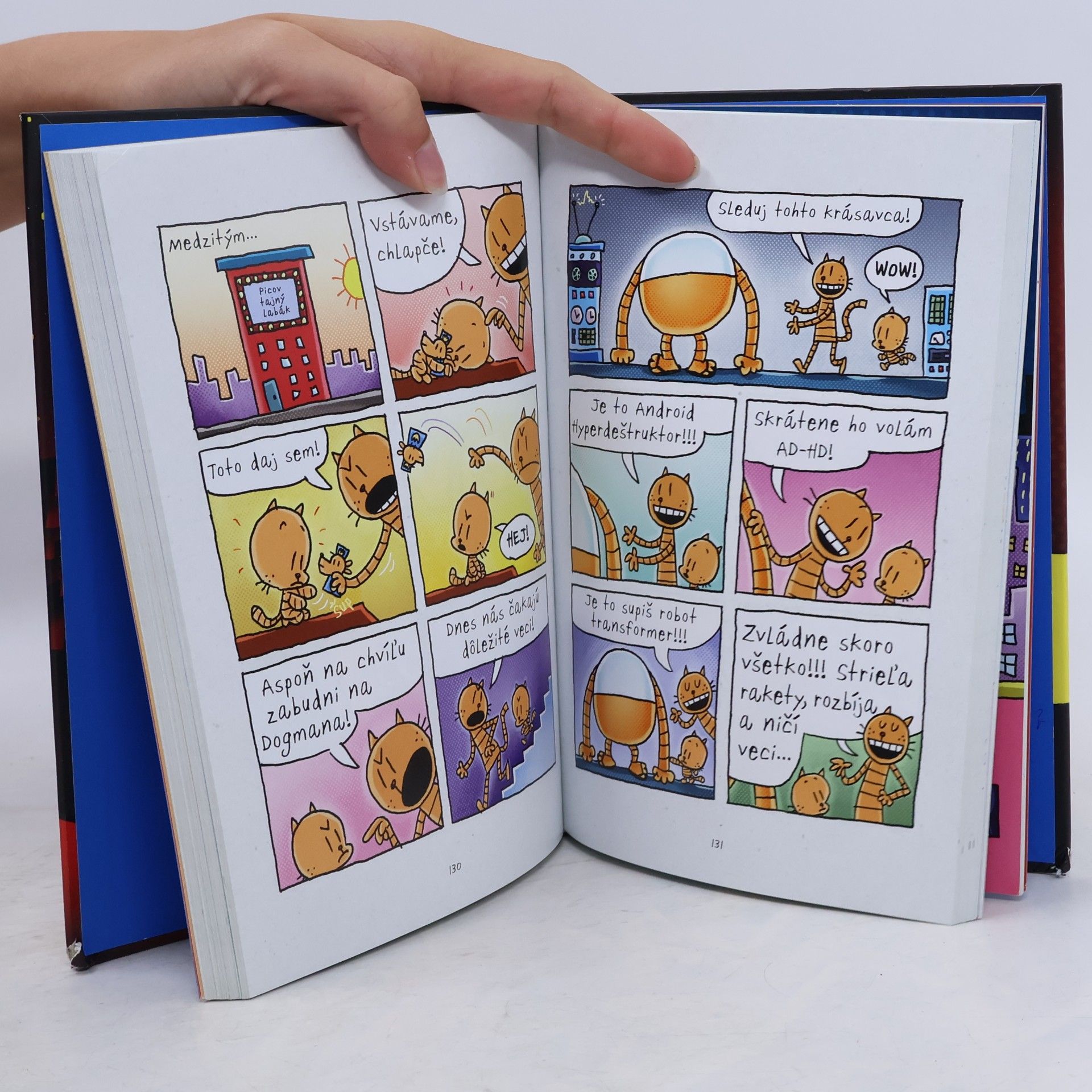 Dav Pilkey Príbeh dvoch mačiek
