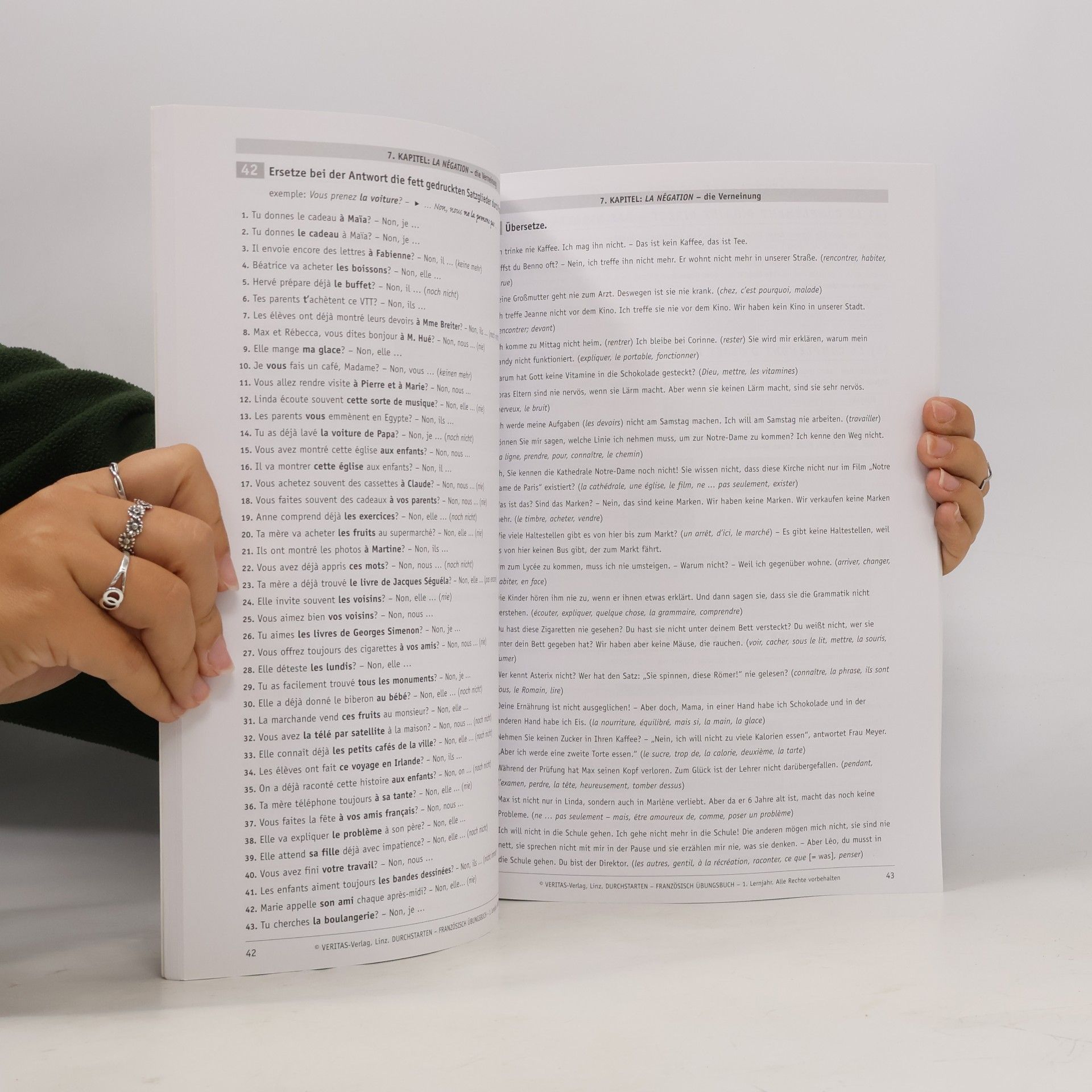 Beatrix Rosenthaler Übungsbuch für das 1. Lernjahr
