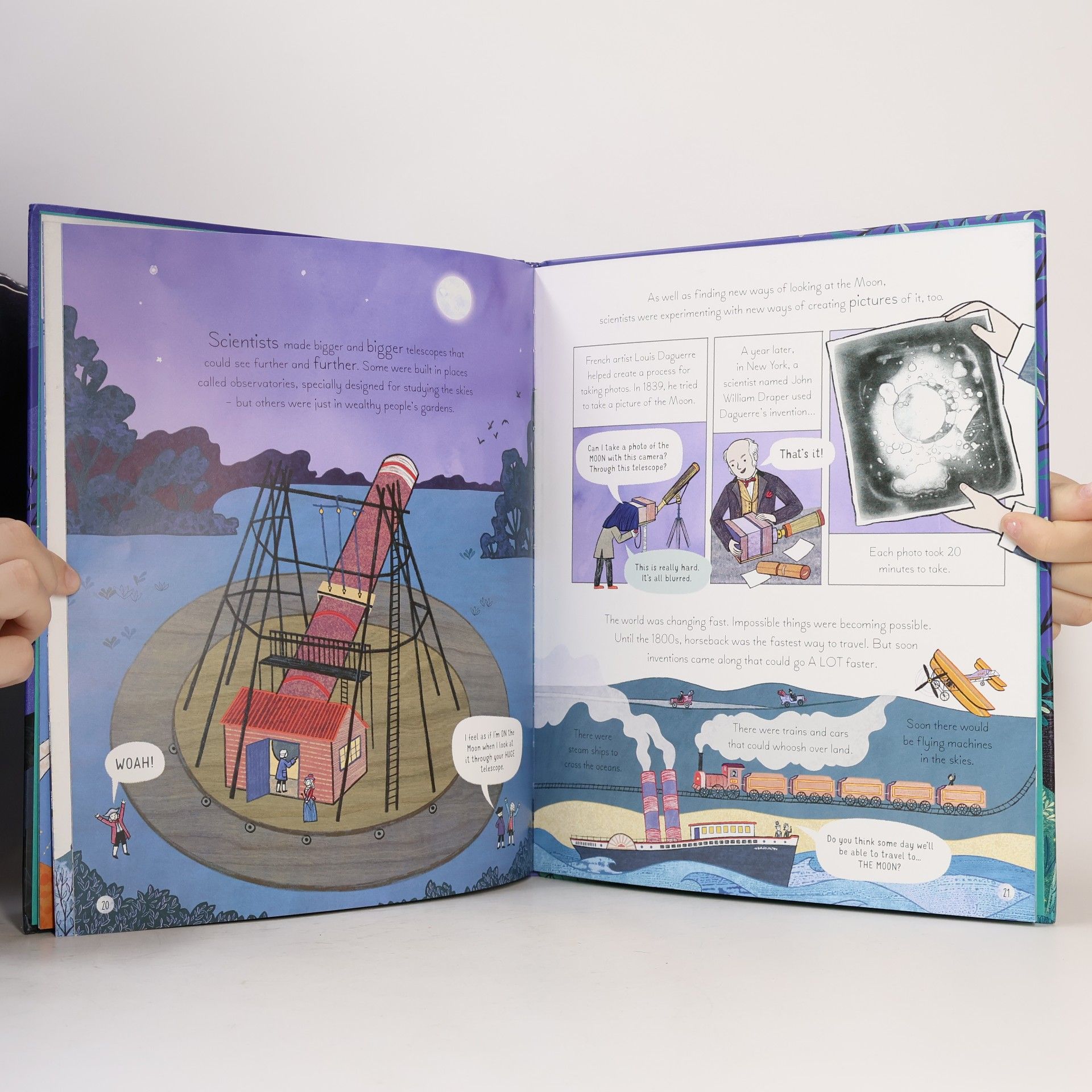 Laura Cowan The Usborne book of the Moon