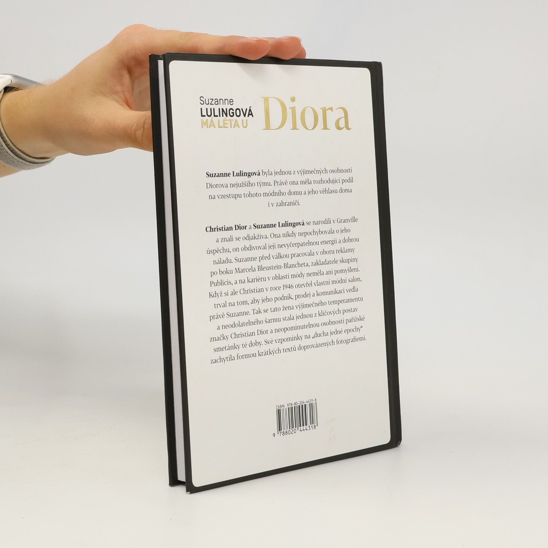 Suzanne Luling Má léta u Diora. Duch jedné epochy