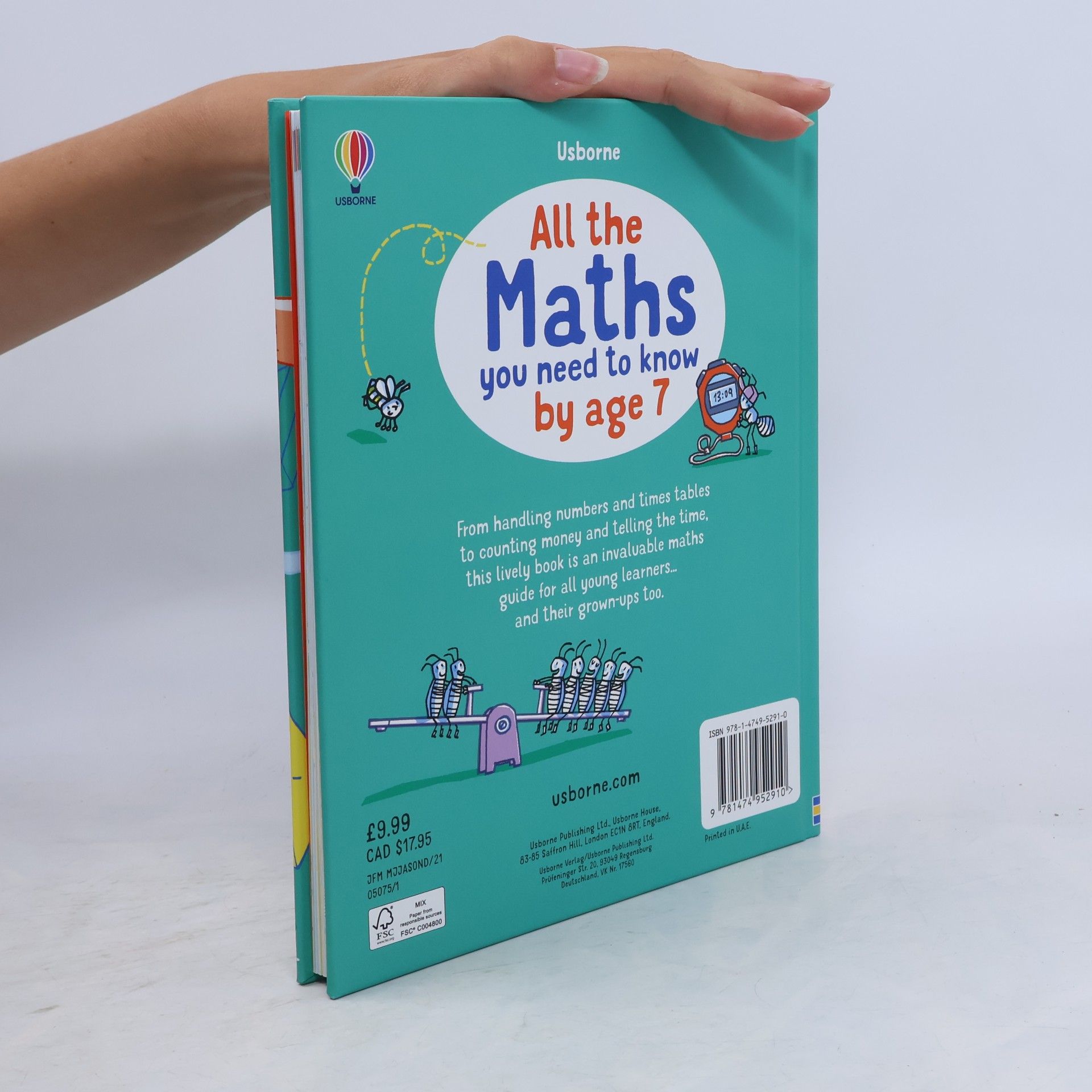 Katie Daynes All the Maths You Need to Know by Age 7