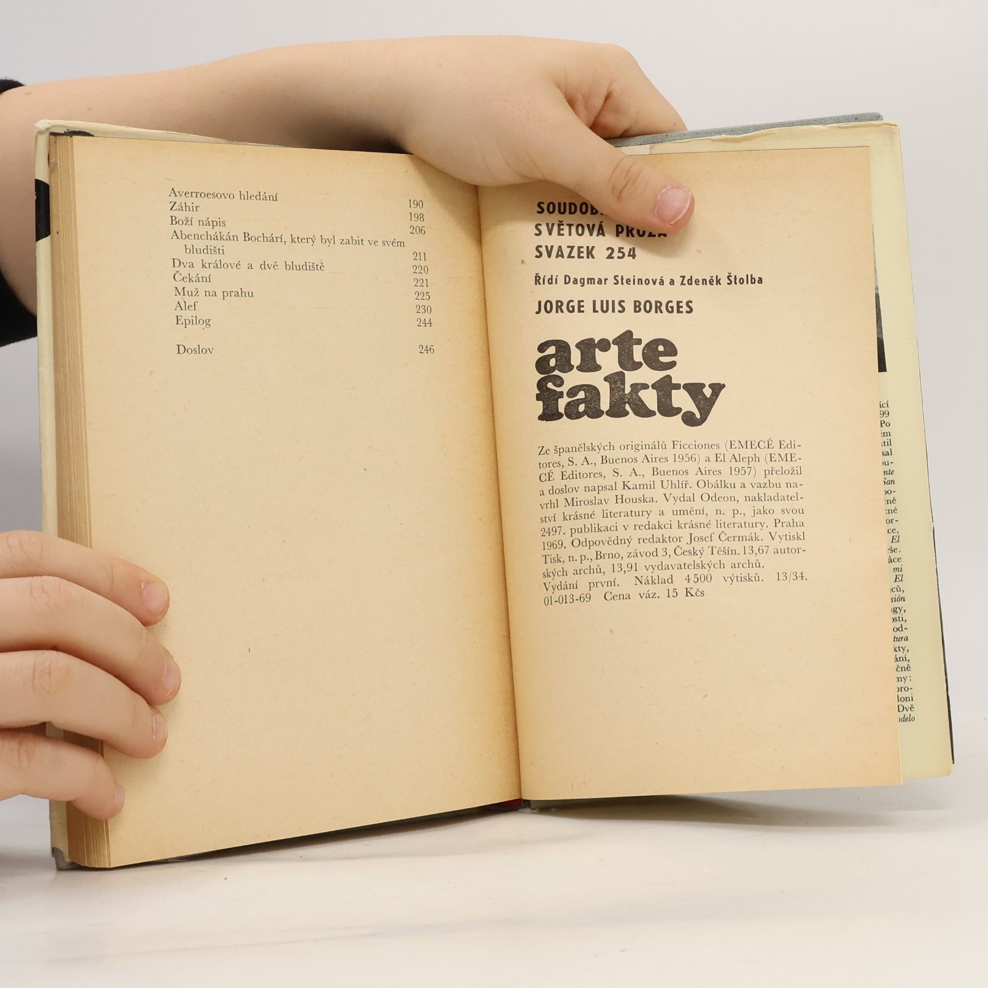Jorge Luis Borges Artefakty