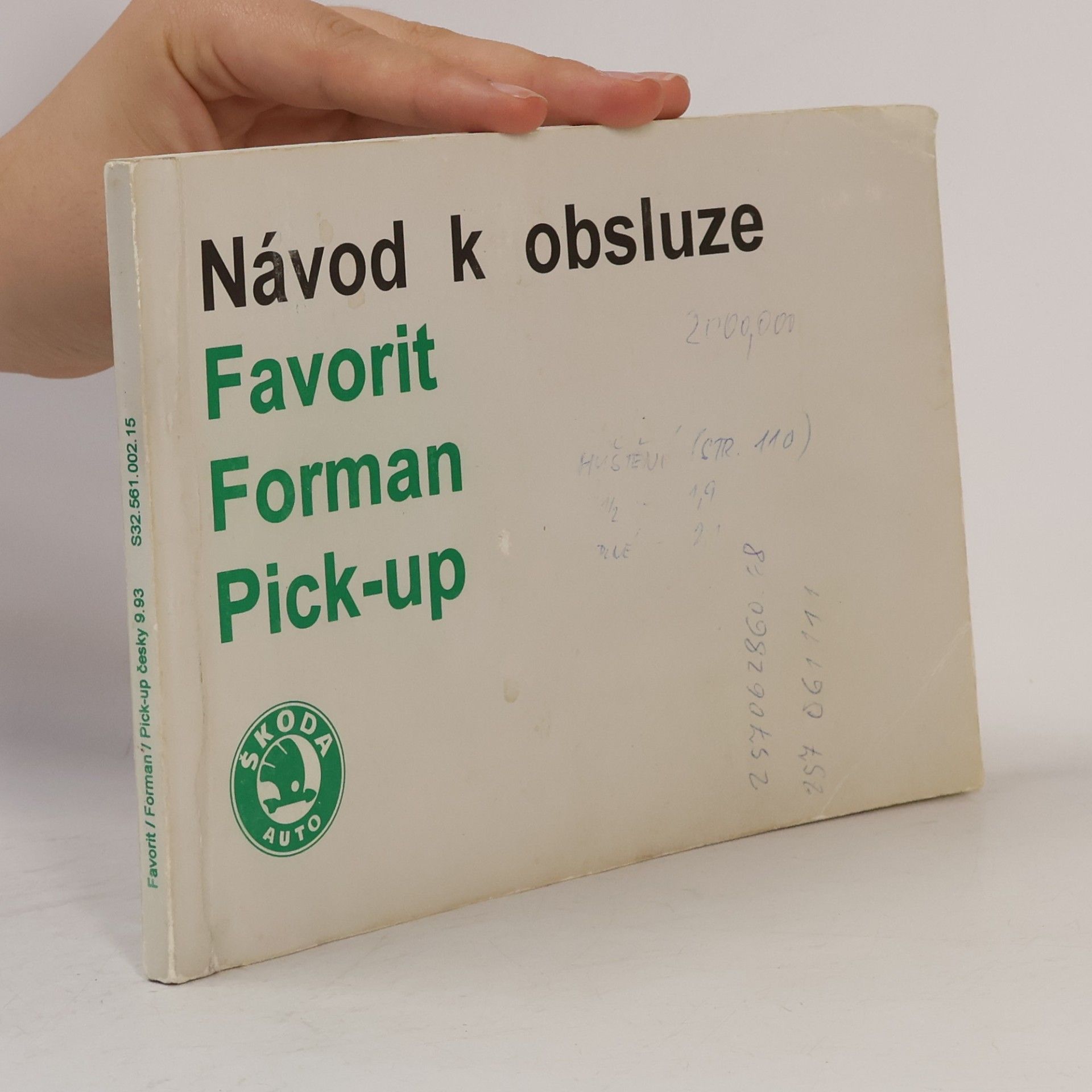 Kolektiv autorů Návod k obsluze. Favorit Forman