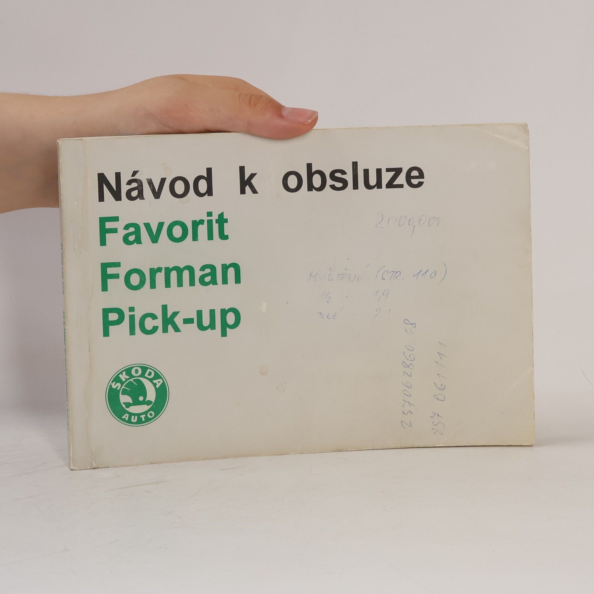 Kolektiv autorů Návod k obsluze. Favorit Forman